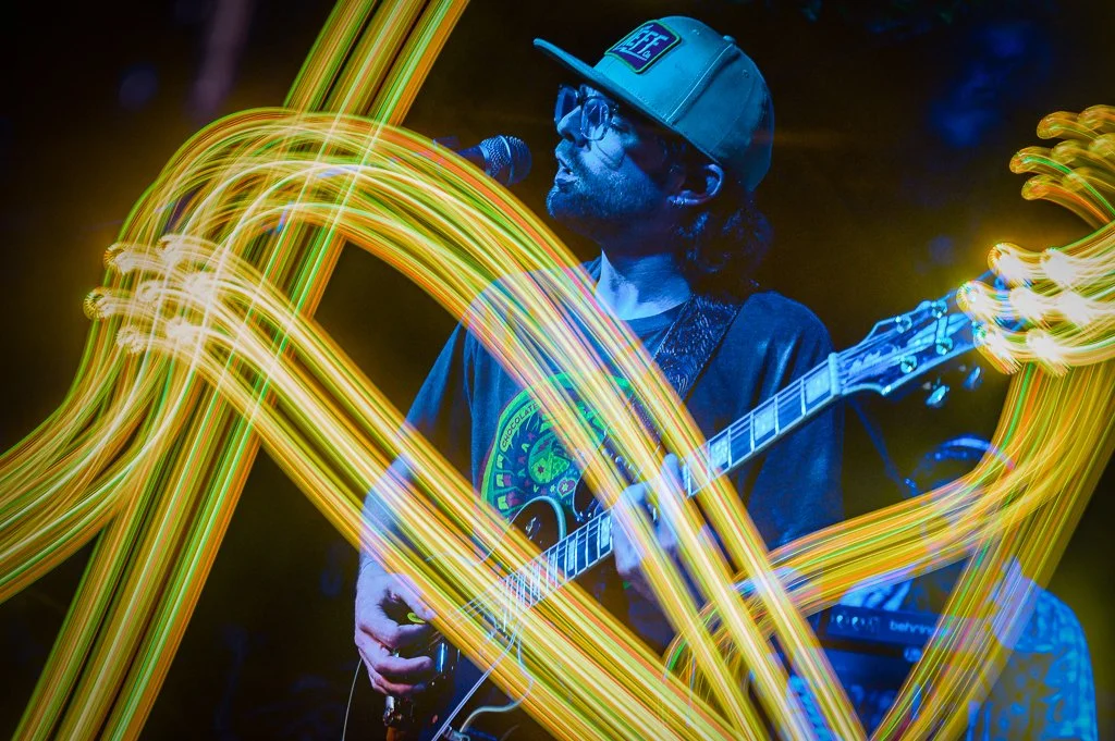 Multiple exposure photography of Harry Cooper.