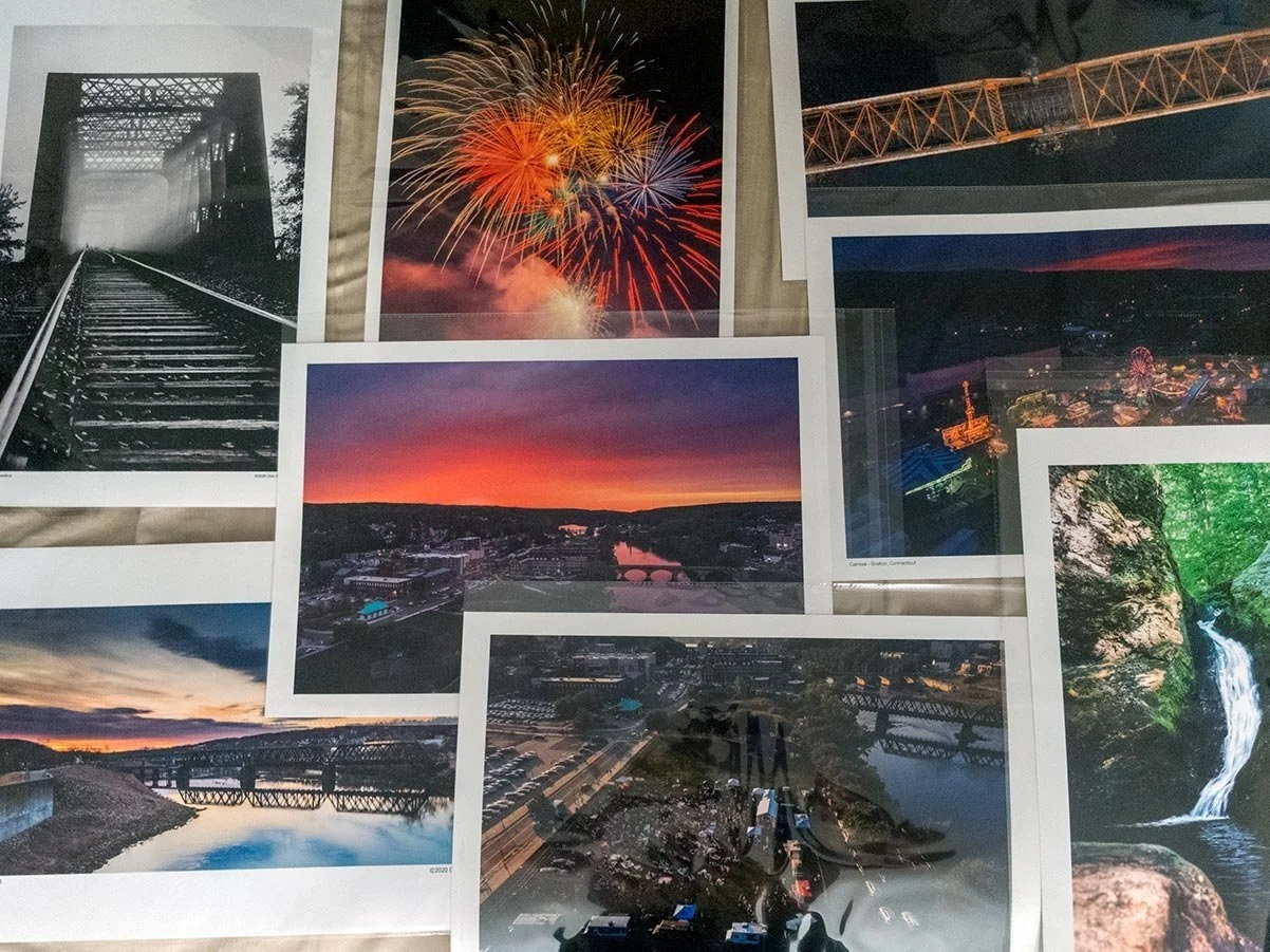 Several photography prints produced by my Canon Pixma iP8720 printer.