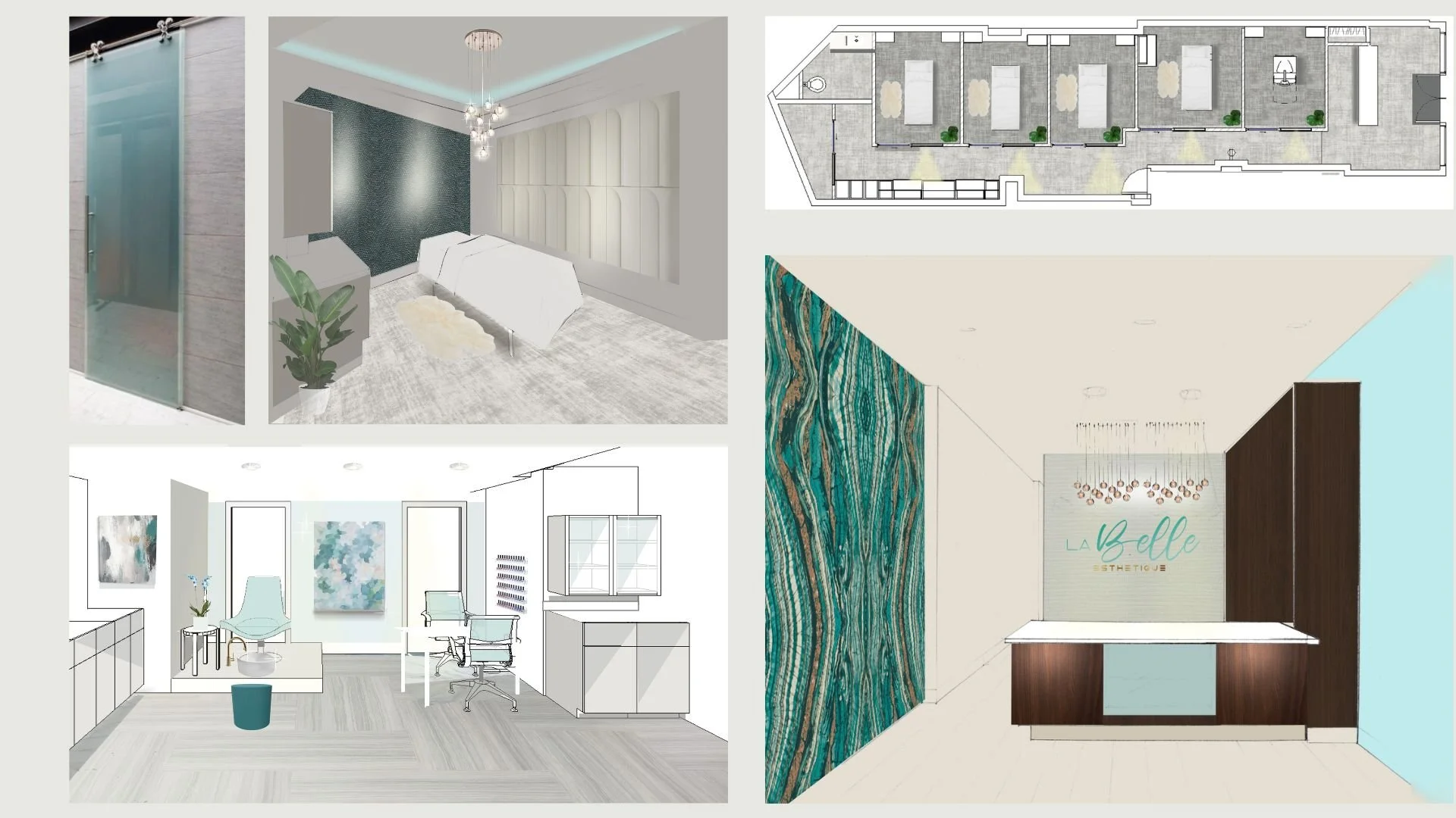Brooklyn, New York Luxury Spa Renovation by Katrina P. Griffin - NYC Hospitality Interior Designer