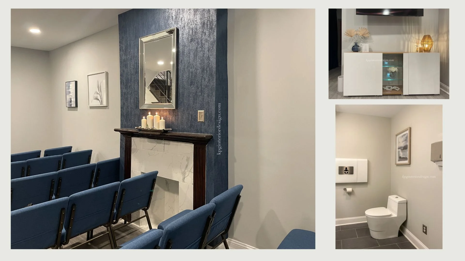 North Philadelphia Funeral Home, Soft Renovation: FF&E Procurement, Purchasing, Installation and Styling - Katrina P. Griffin Interior Design