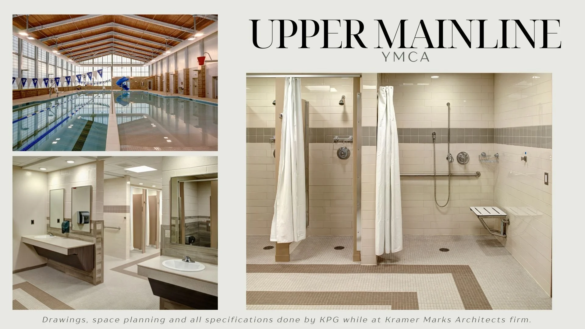 Recreational Facility Full Renovation of  Restrooms, and Locker Rooms, Indoor Pool and Sauna - Katrina P. Griffin under previous employer, architecture firm 