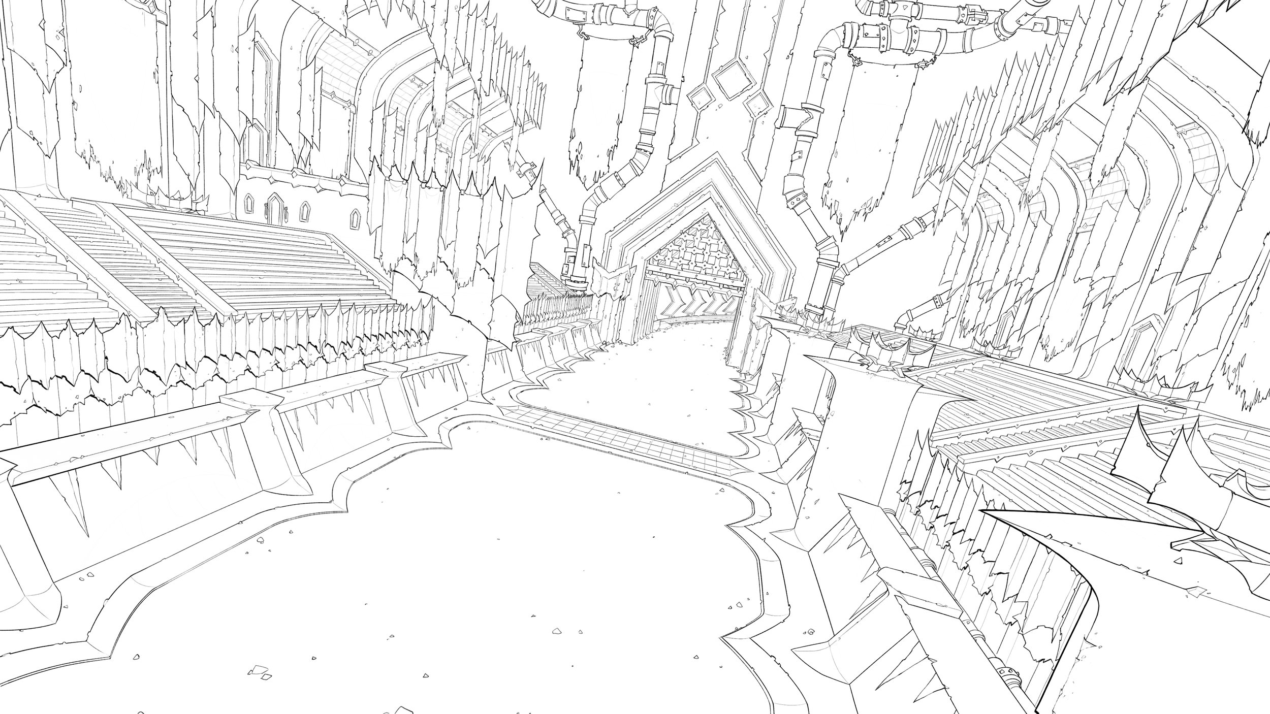 WB kart starting line LAYOUT LOTR mordor 02.jpg