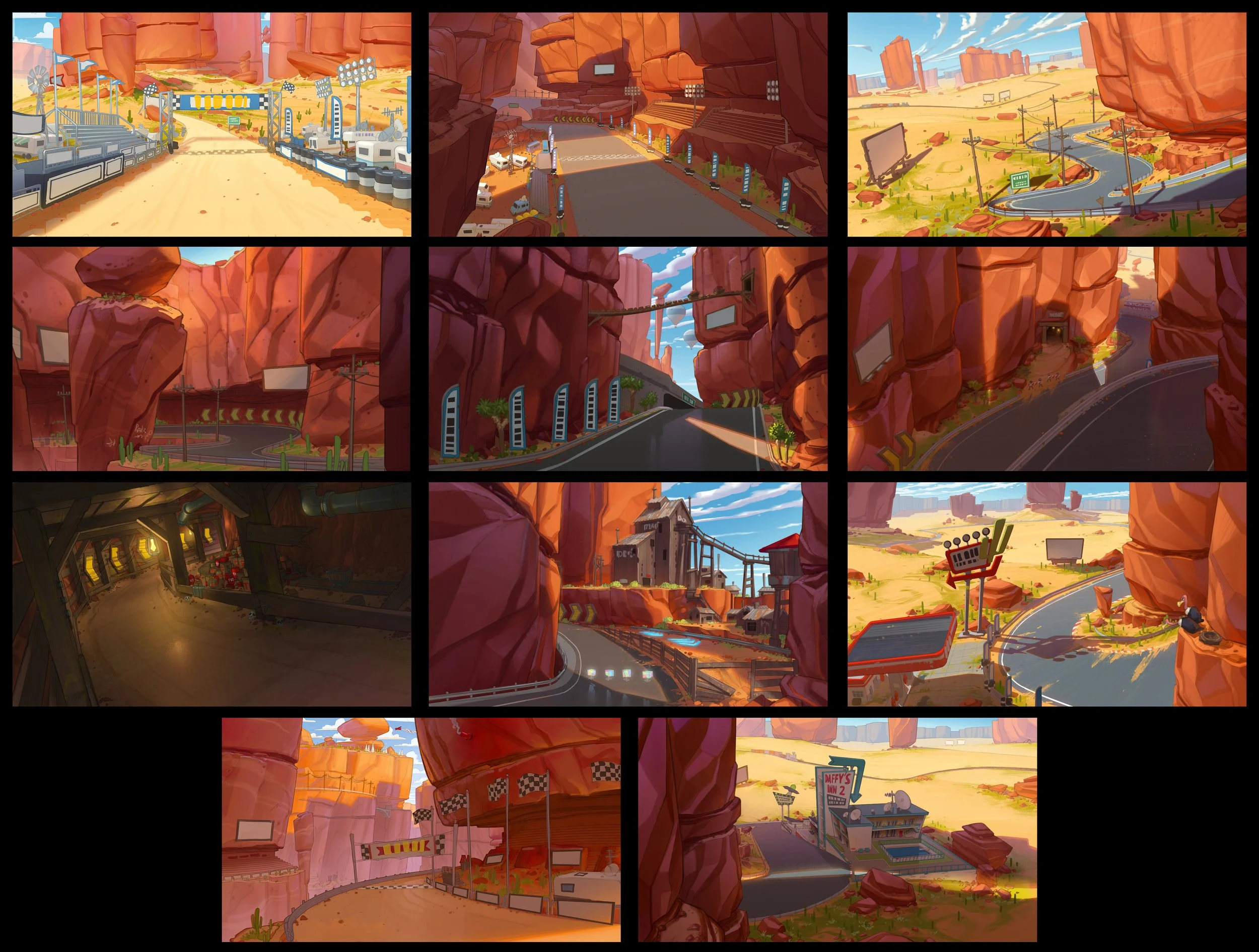 WB kart looney_tunes track_canyon cameras.JPG