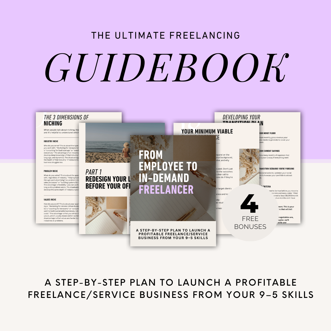 The Freedom-First Freelancer | Quit Your 9-to-5 & Build a $10K+ Freelance Business