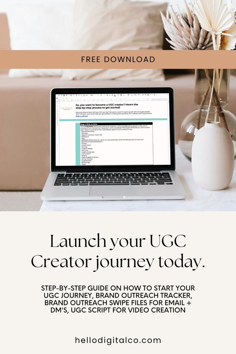 Free Ugc Guide.pdf Freebies — Hello Digital Co | Growth Marketing for Ambitious Brands