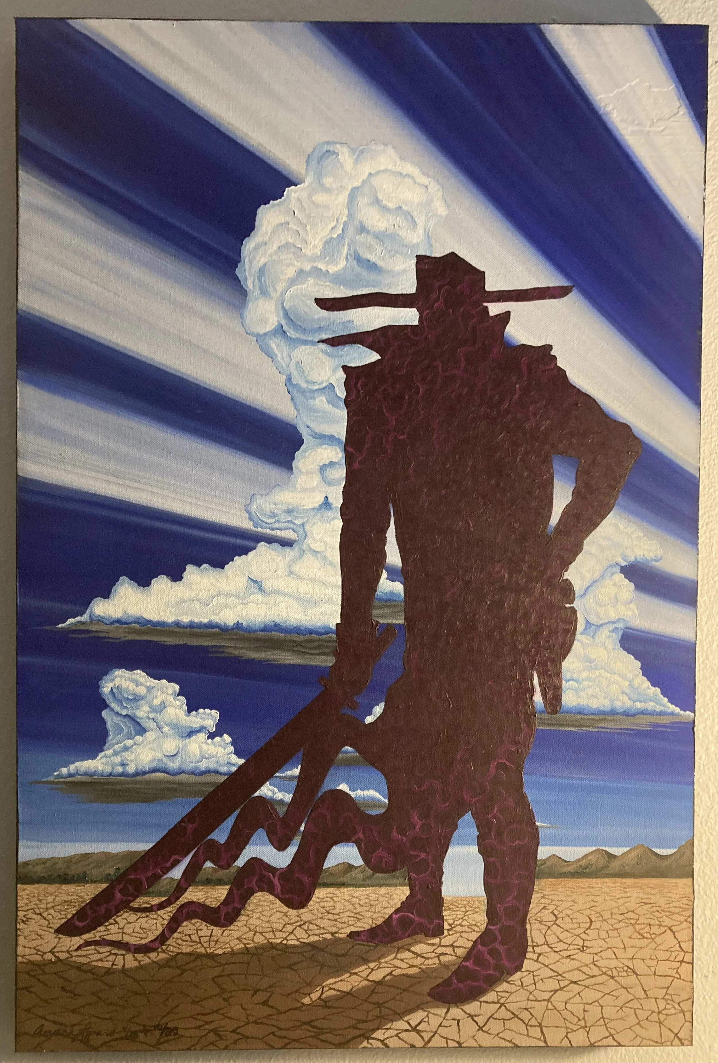"Neverman 2.0" 24"x36" $950 oil on canvas, click to enlarge