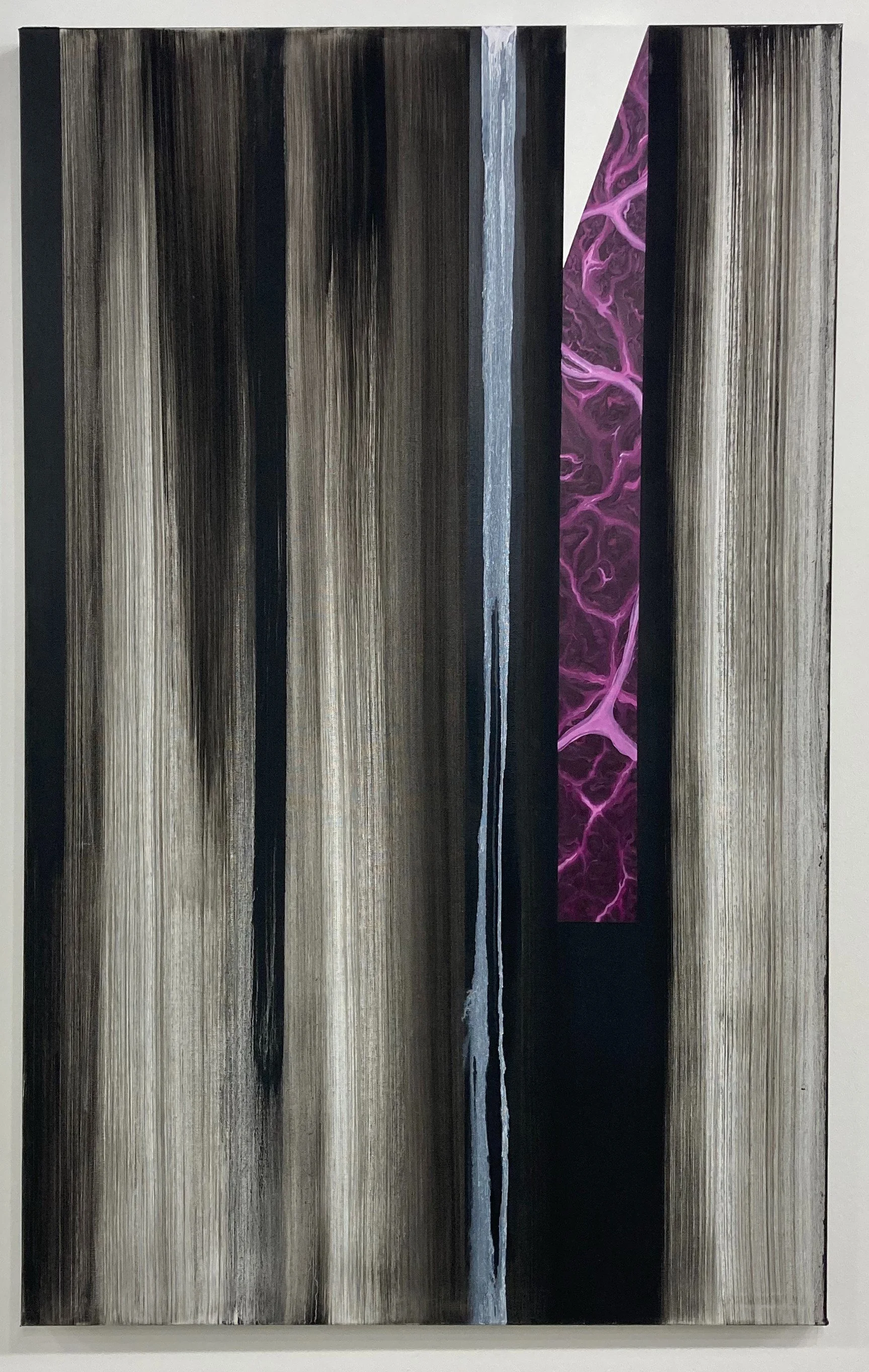 "Dark Energy" 30"x40" $1,250 oil on canvas, click to enlarge