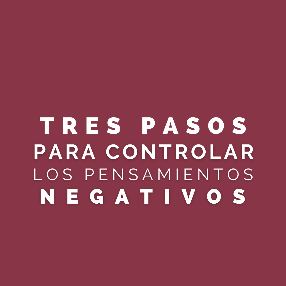 ¿Cómo controlar los pensamientos negativos? — Arancione