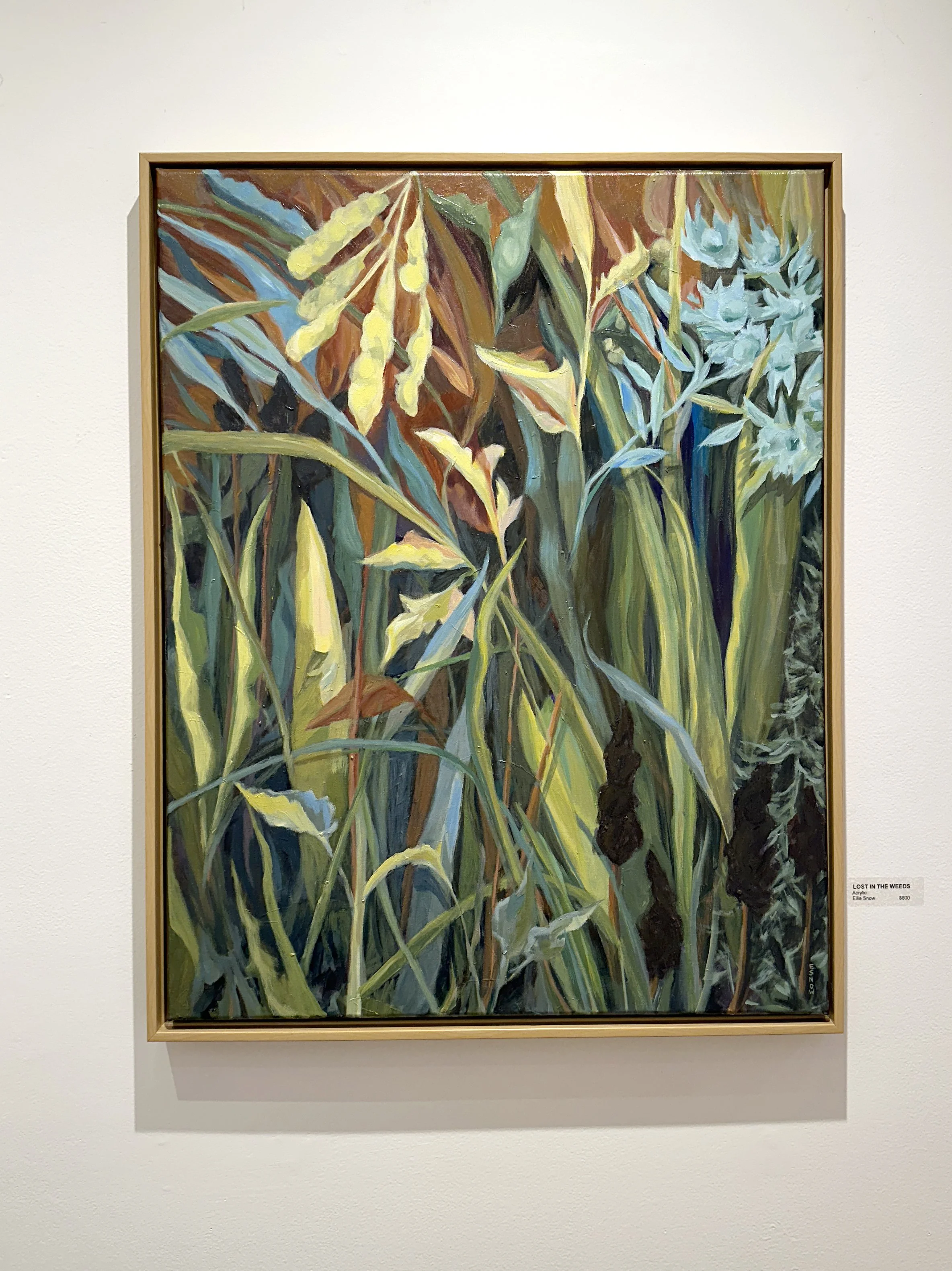 "Lost in the Weeds" Original Painting