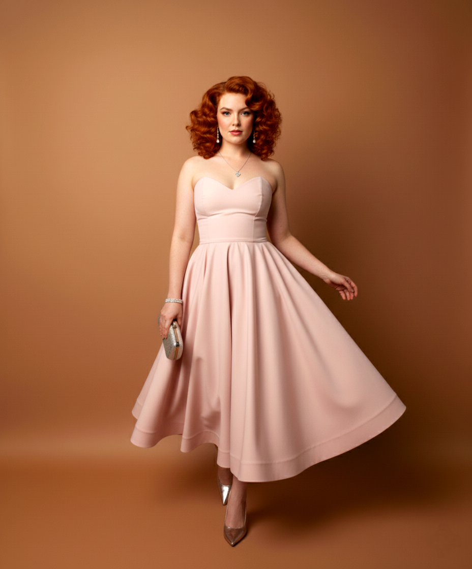 Style Guide- The Daya 50s Inspired Corset Dress