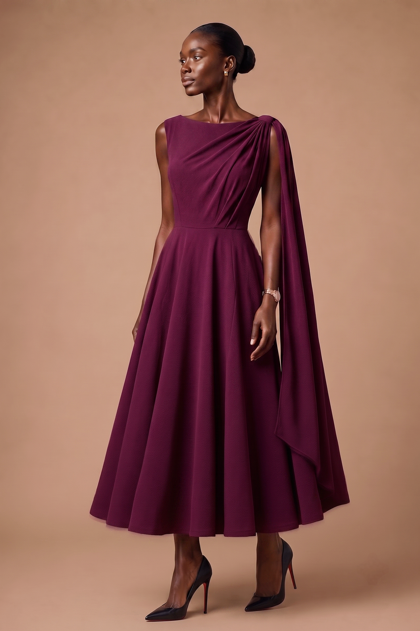 white cotton knee length dress Few Moda | Juliet 1940s prom dress Color:TANGERINE MIX 37 CARE Hand Wash Chariming A-line Half Long