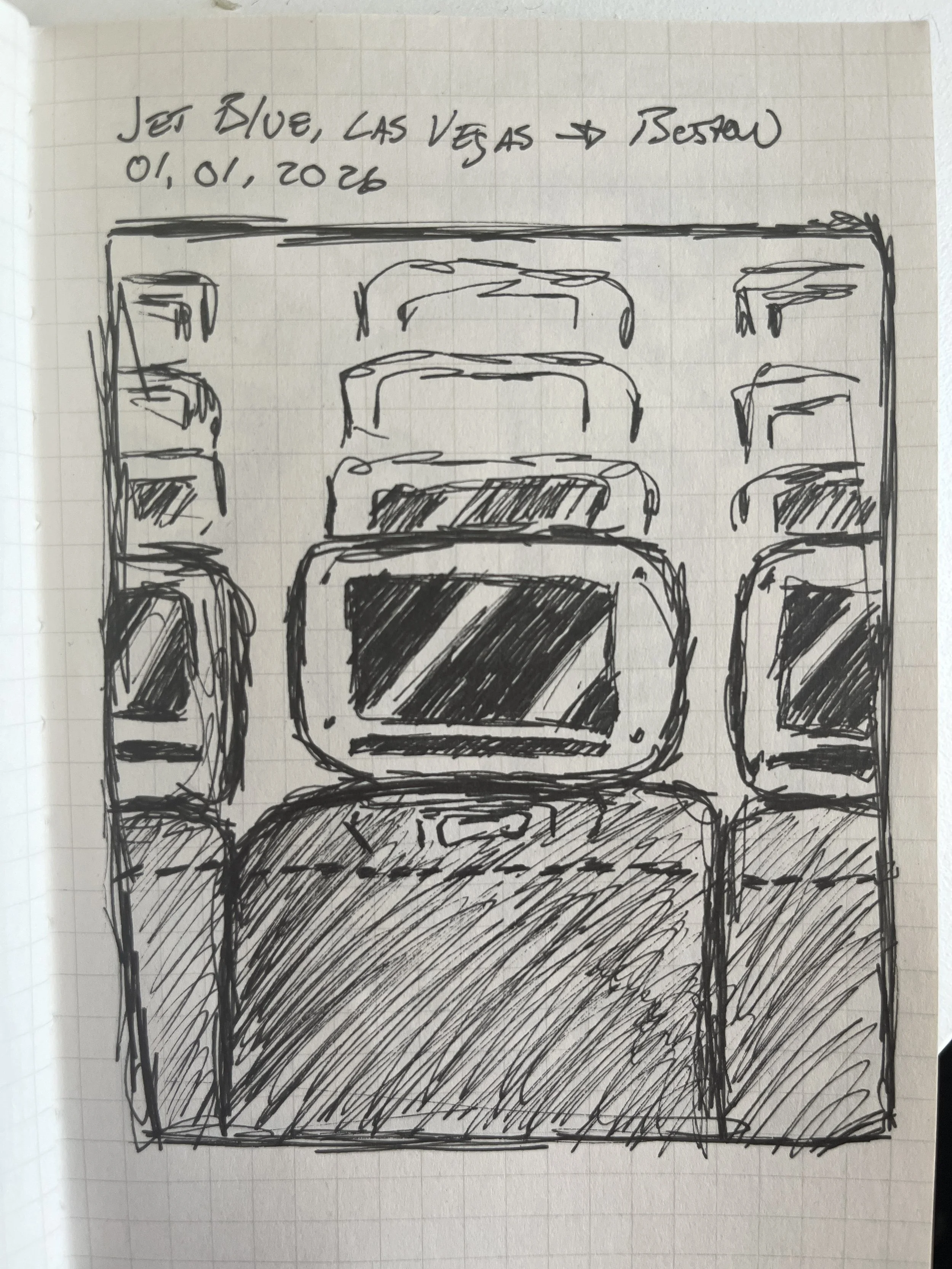 jetBlue Flight Las Vegas to Boston