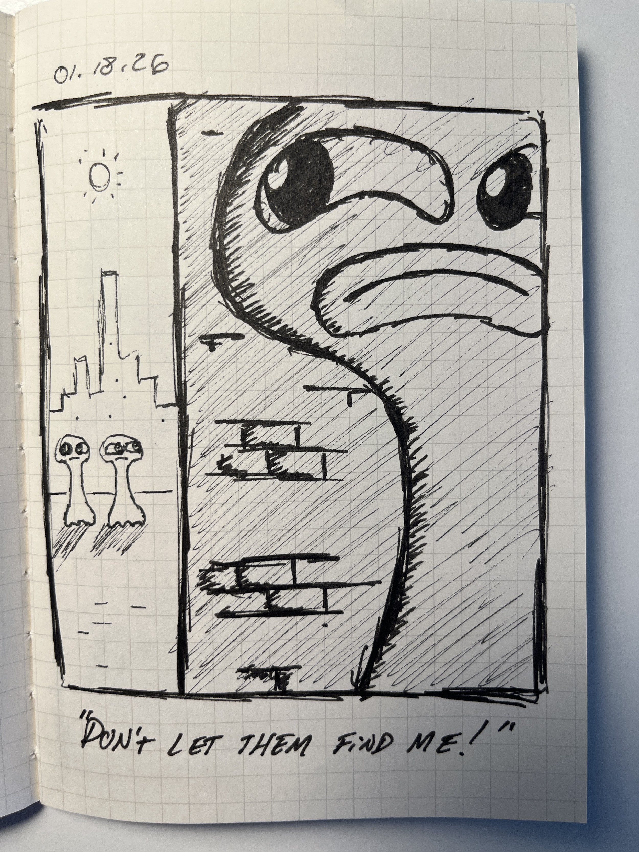 “Don’t Let Them Find Me!”