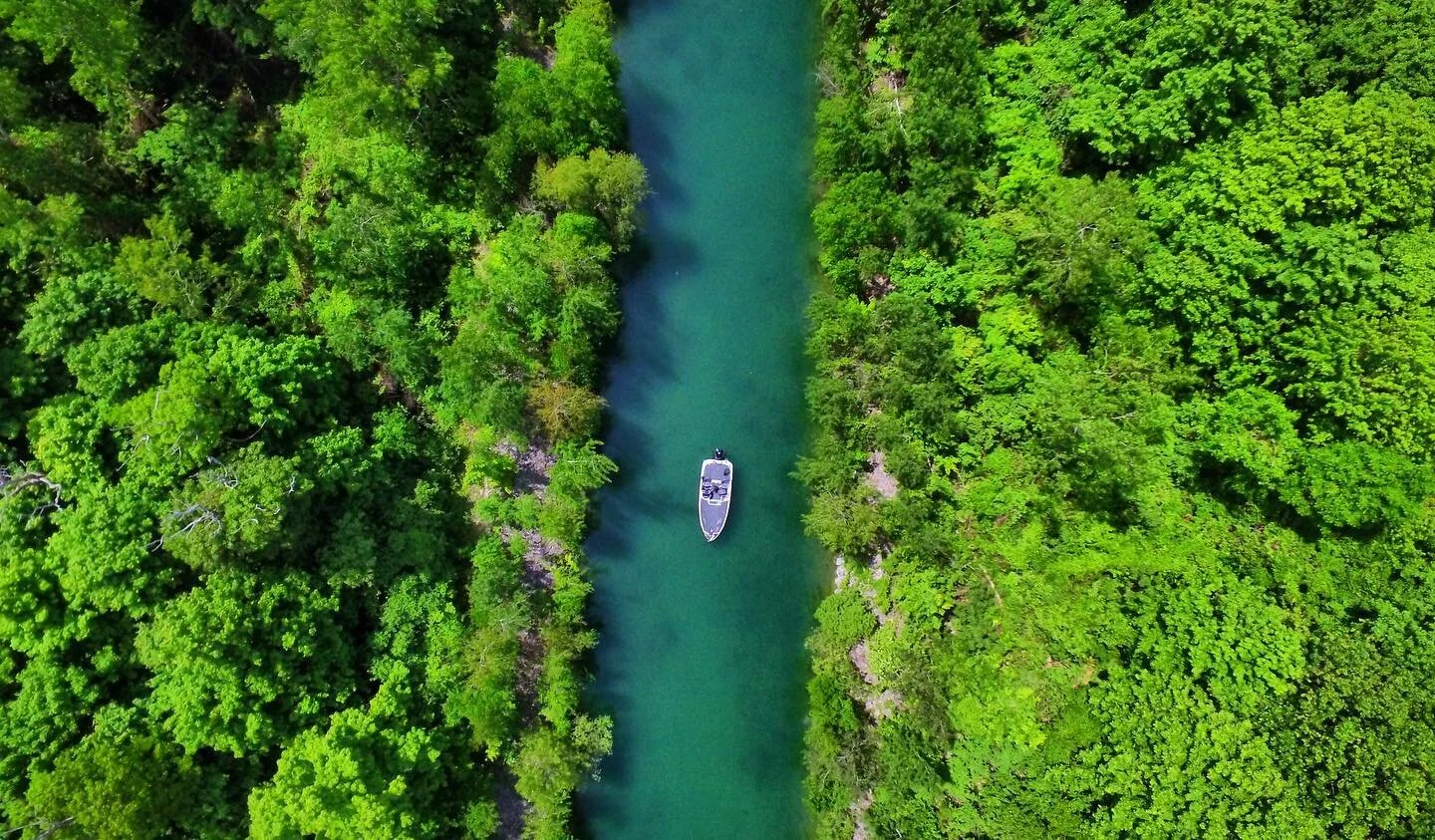 Nothing better then that clear blue Michigan water. Full of giant northern fish.