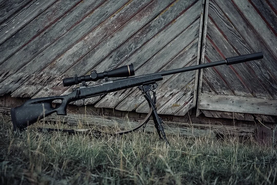 The @christensenarms titanium summit chambered in 28 @noslerinc  is one heck of a gun. Not only does this gun look good but it shoots even better. This set up right now is shooting just under 3/8 @ 100yards.

#leupold #leupoldoptics #christensenarms 