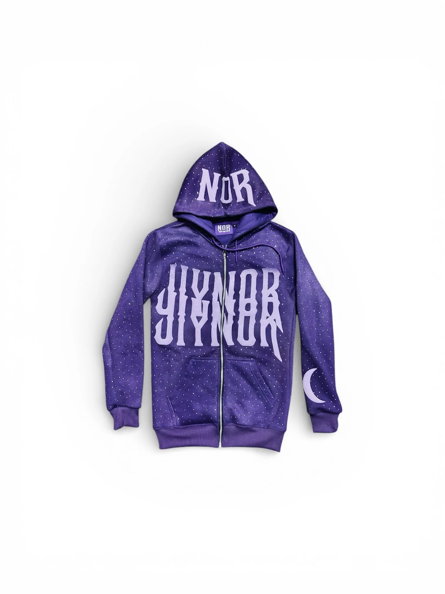 NOR Purple Stone Hoodie