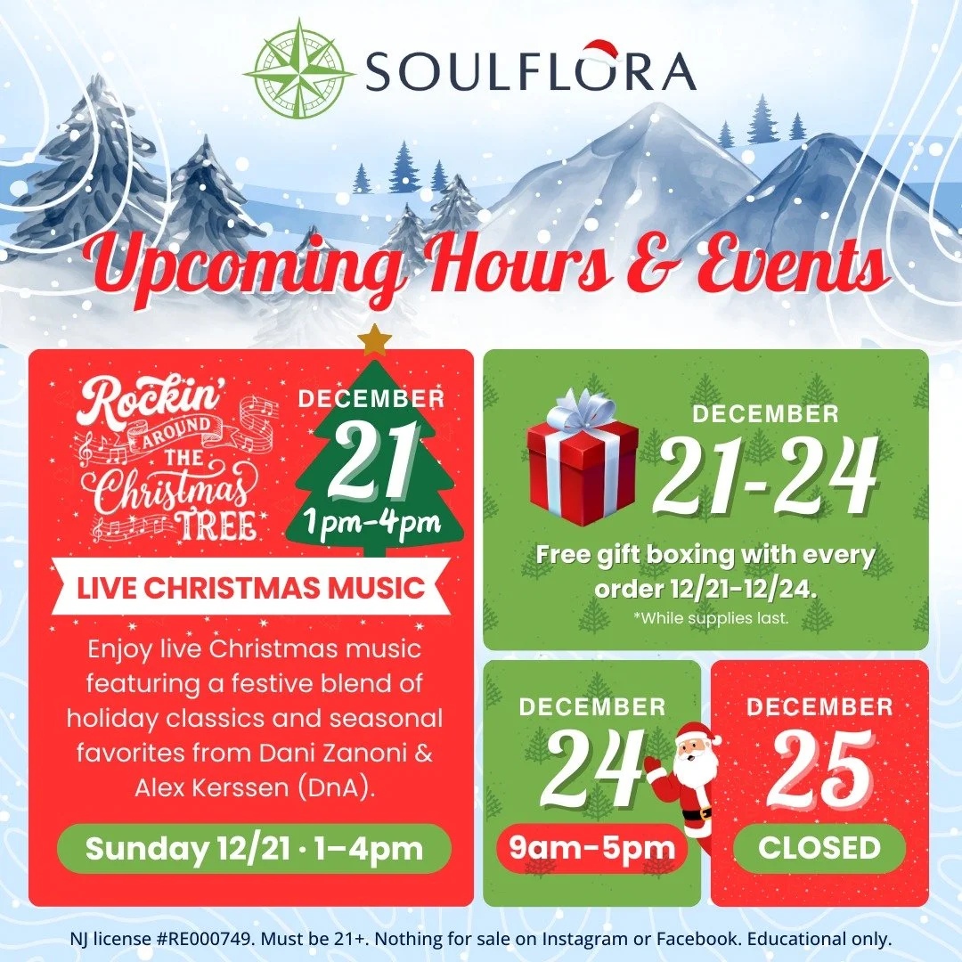 🚨 Upcoming Hours &amp; Events 🚨

🎶 Join us Sunday 12/21 from 1&ndash;4pm for Rockin&rsquo; Around the Christmas Tree with live Christmas music from DnA @danizanonimusic, featuring a blend of classic and modern holiday favorites.

🎁 FREE custom ho