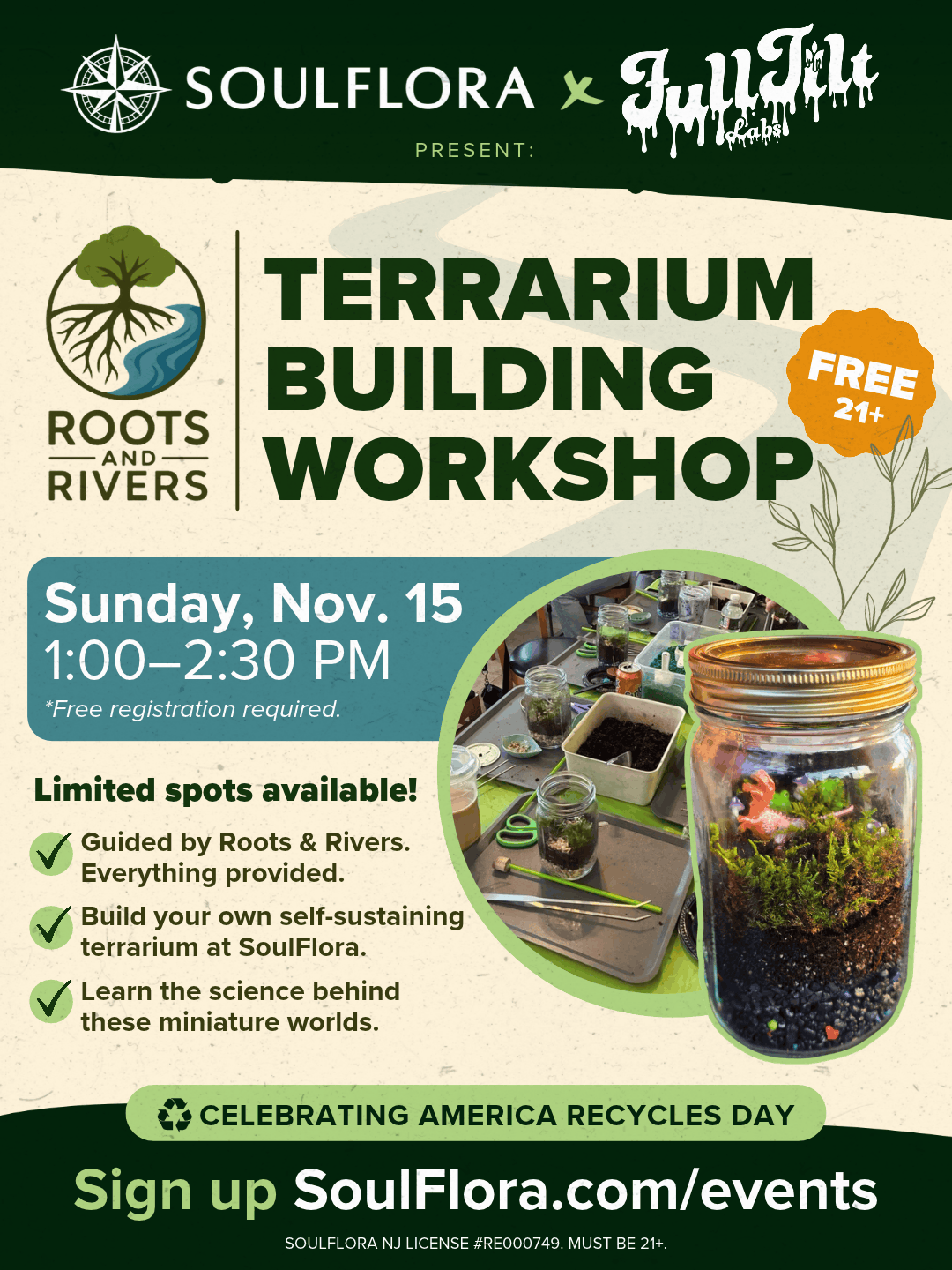 Terrarium Building Workshop