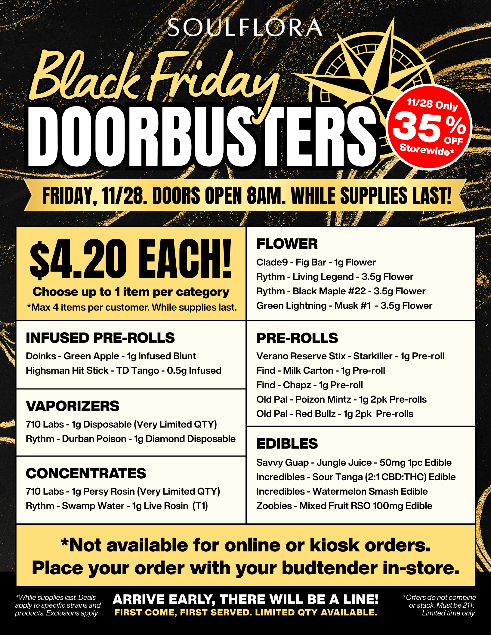 Black Friday Doorbusters