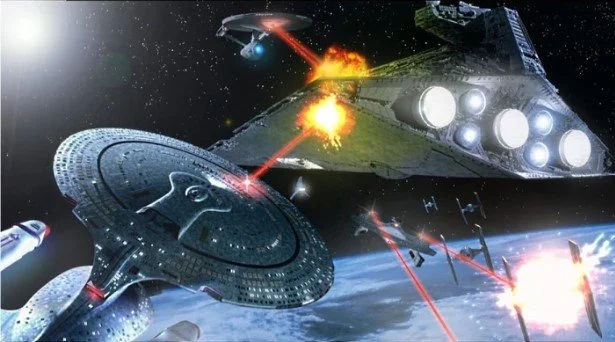Episode 125 – Trek vs Wars episode artwork