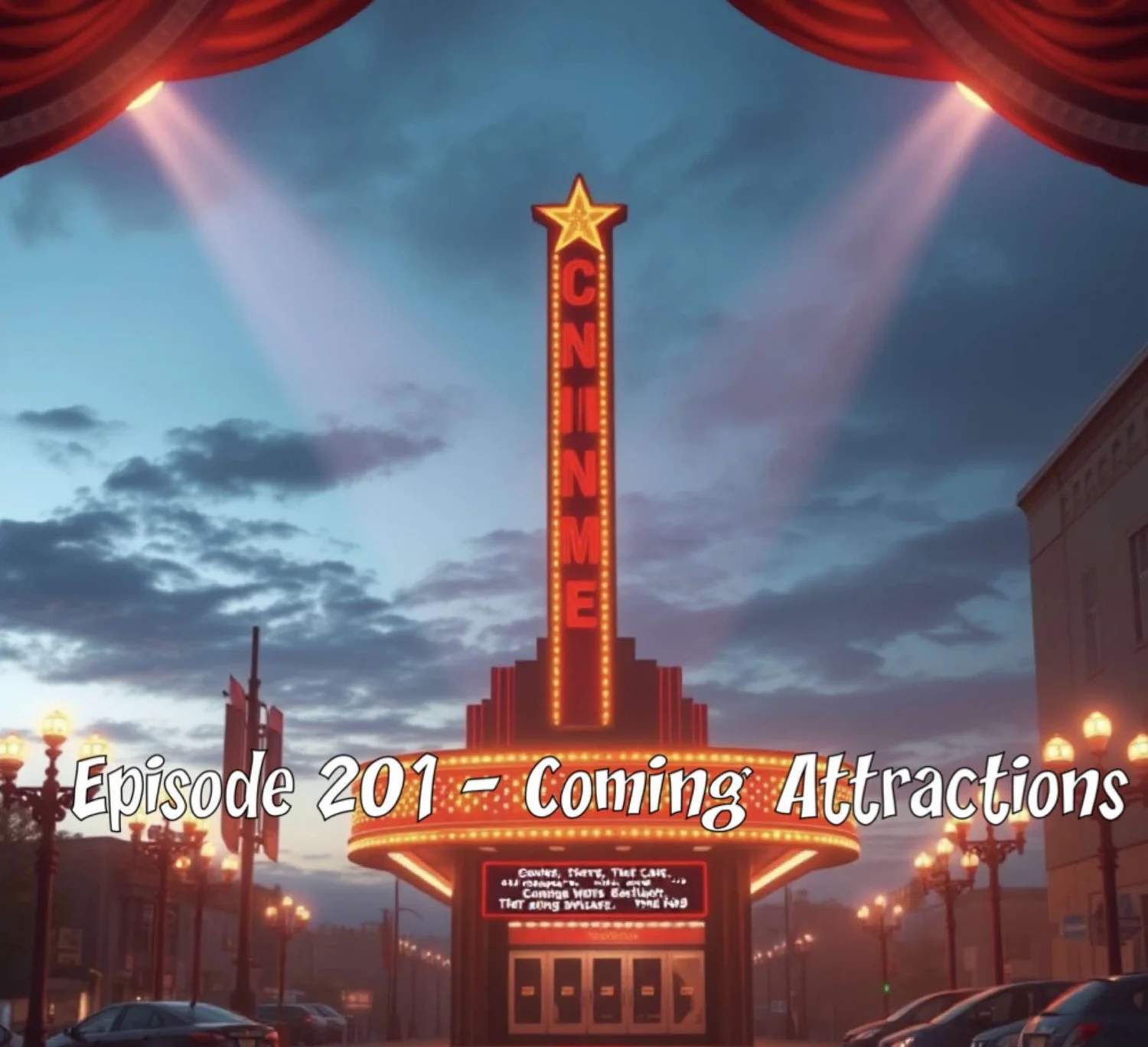 Episode 201 – Coming Attractions! episode artwork