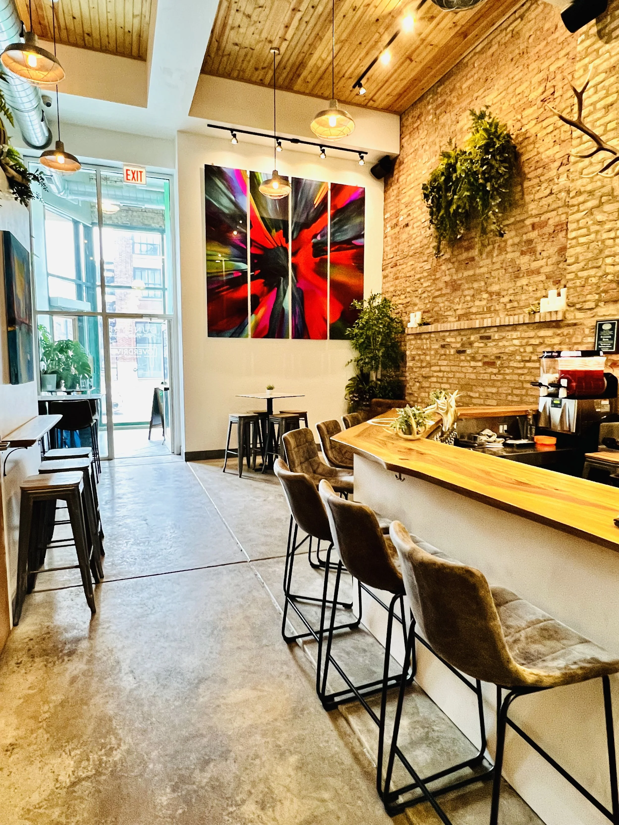 Event Space Wall Art Brick Wall