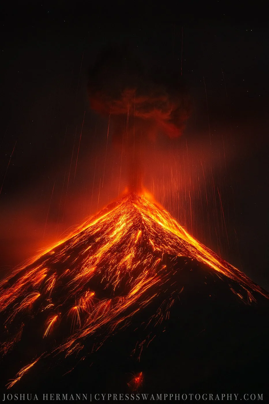 Guatemala Fuego Volcano
