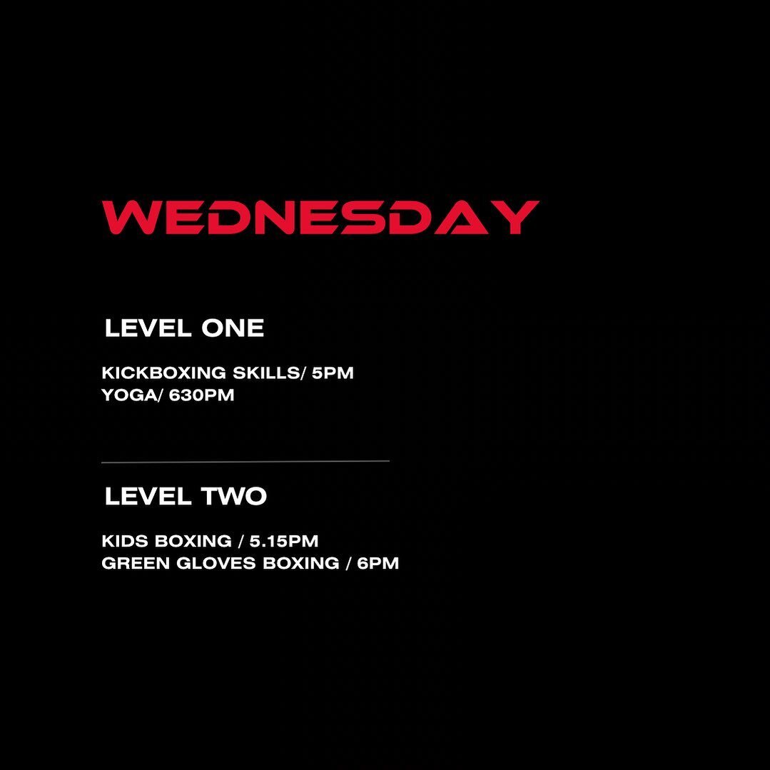 Get a free trial in any of our scheduled classes tonight! We got a bit of everything today. Kickboxing, boxing, yoga! Click the link in our bio and check us out!