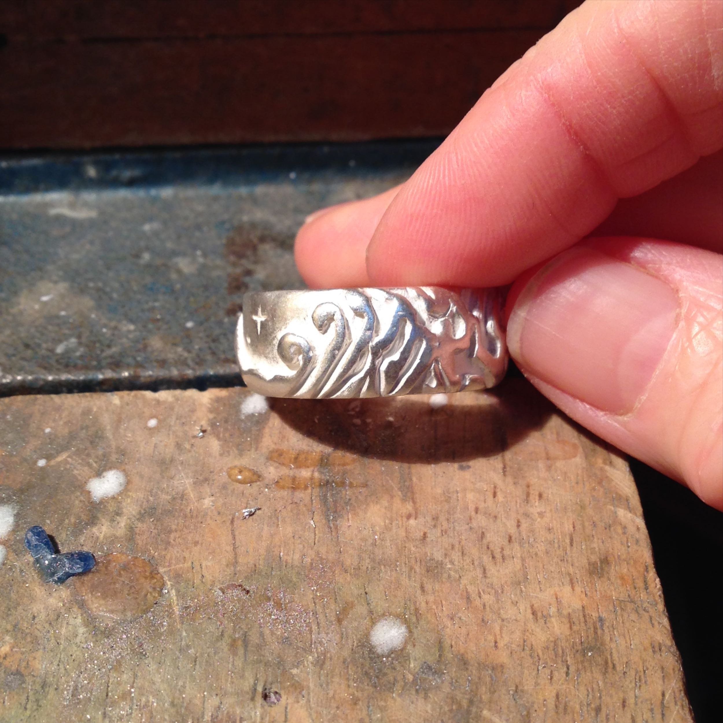 The Storyteller's Ring Custom Wedding Ring Design — Kathleen Lynagh