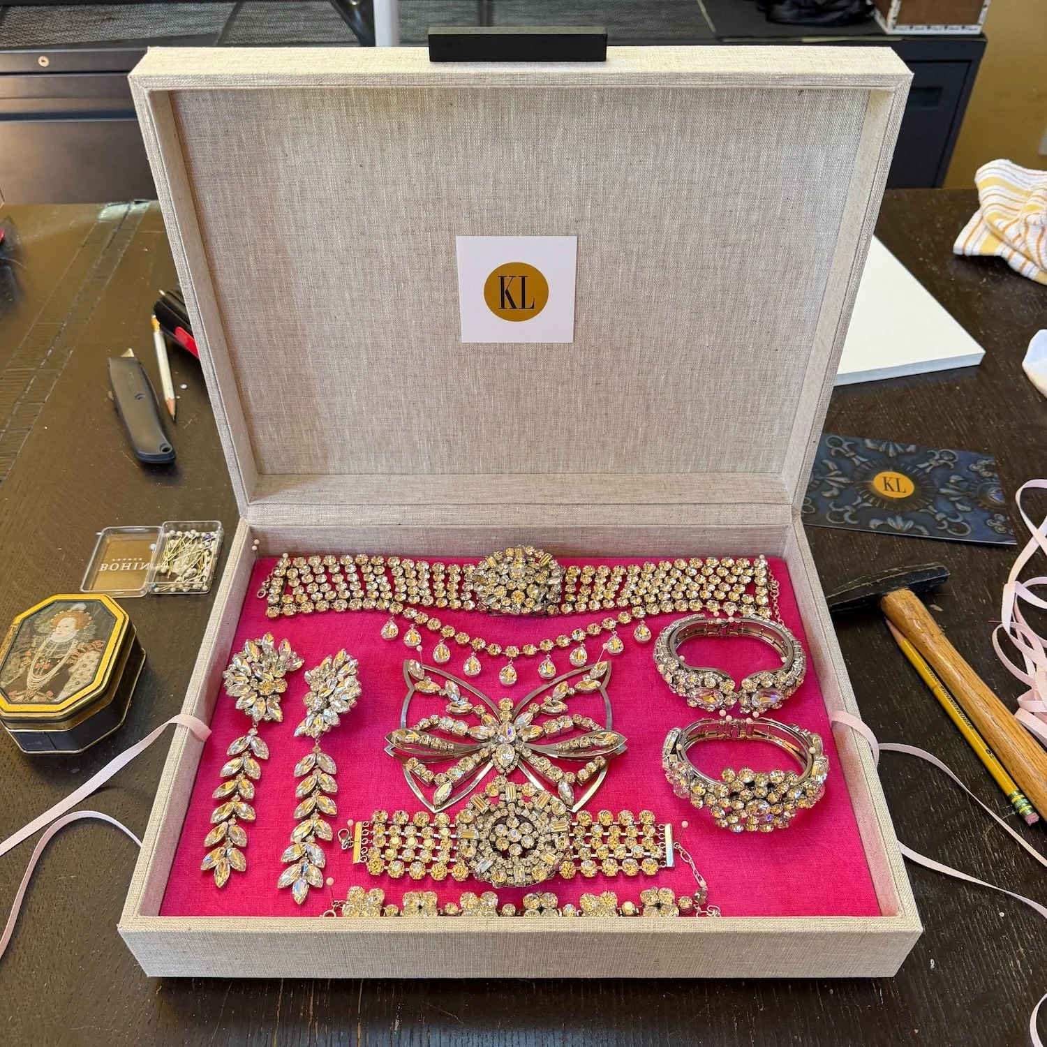 Recreating the Jewelry for Marilyn Monroe’s Pink Dress