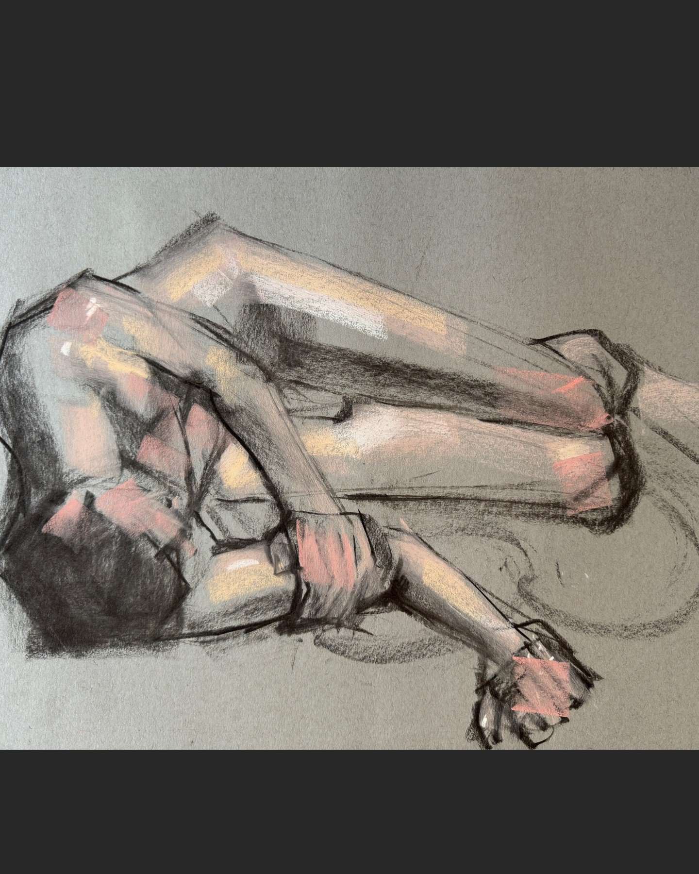 This is how I felt waking up today :-(. Had three hours of respite from news last night at PAAC life drawing. Romain was stellar modeling - not all poses were as melancholy, but I appreciate these. I think I'll be doing a lot of art the next four yea