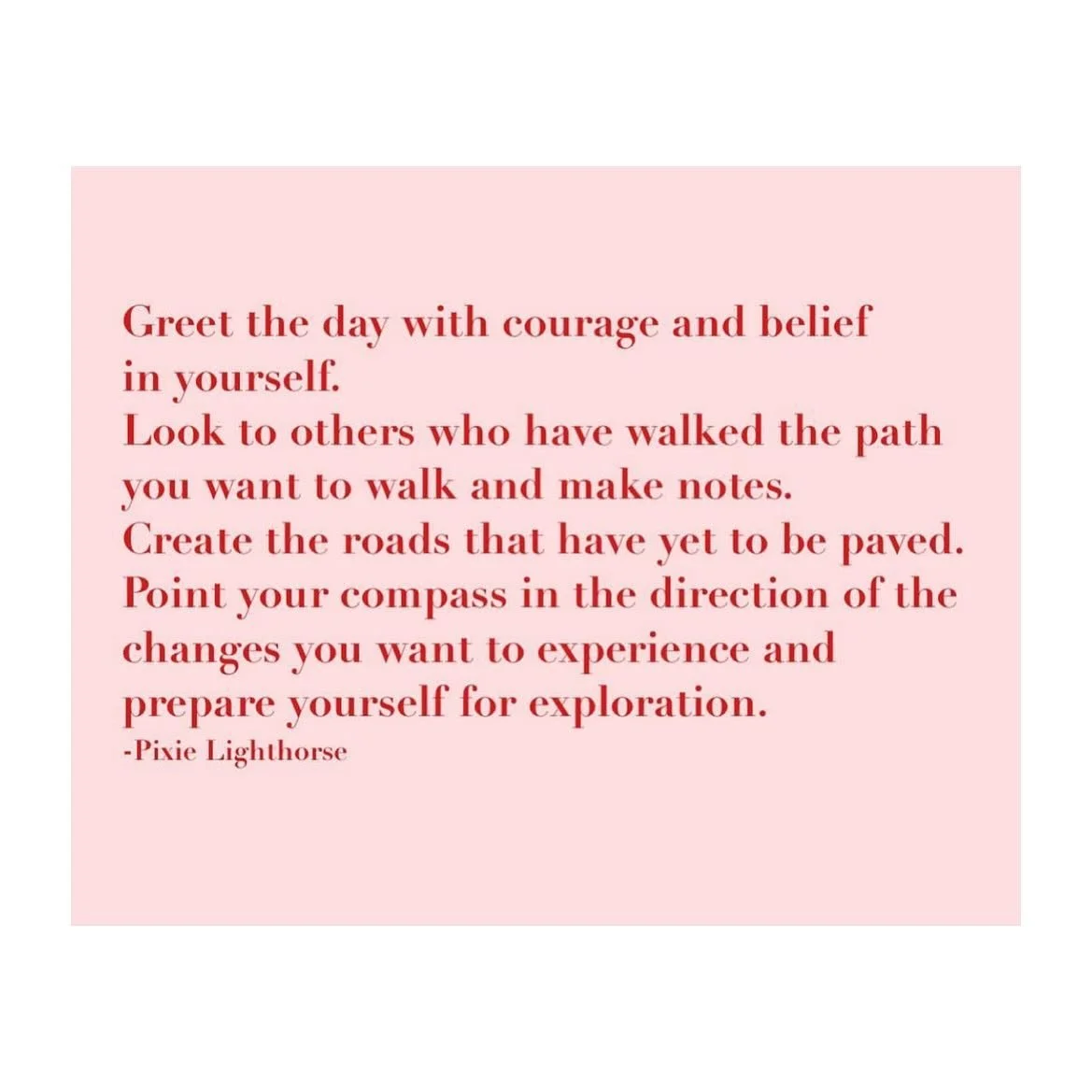 Some words and intentions for the new month 🫶🏼 @pixielighthorse 🌸