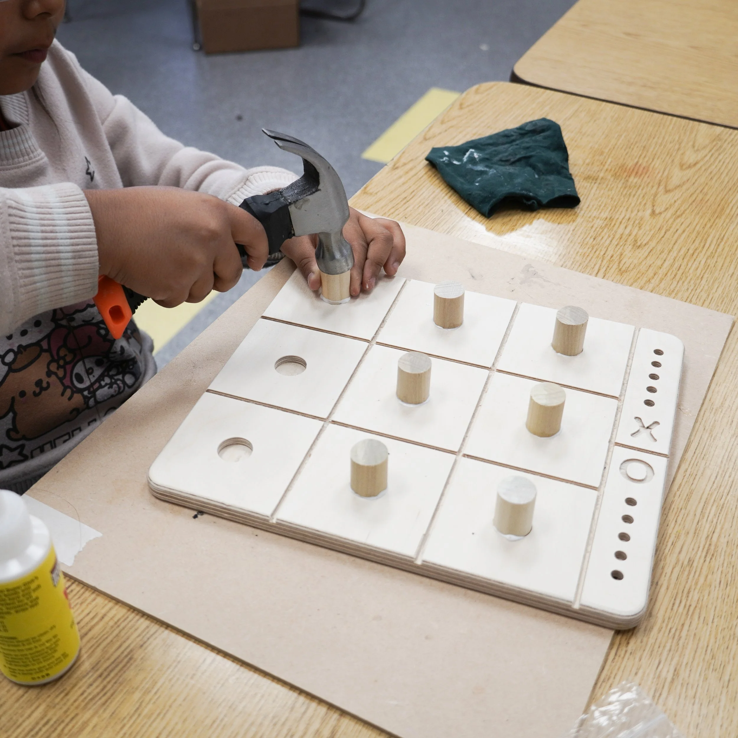 DIY Builders™ Tic-Tac-Toe Workshop (Ages 5 - 8)