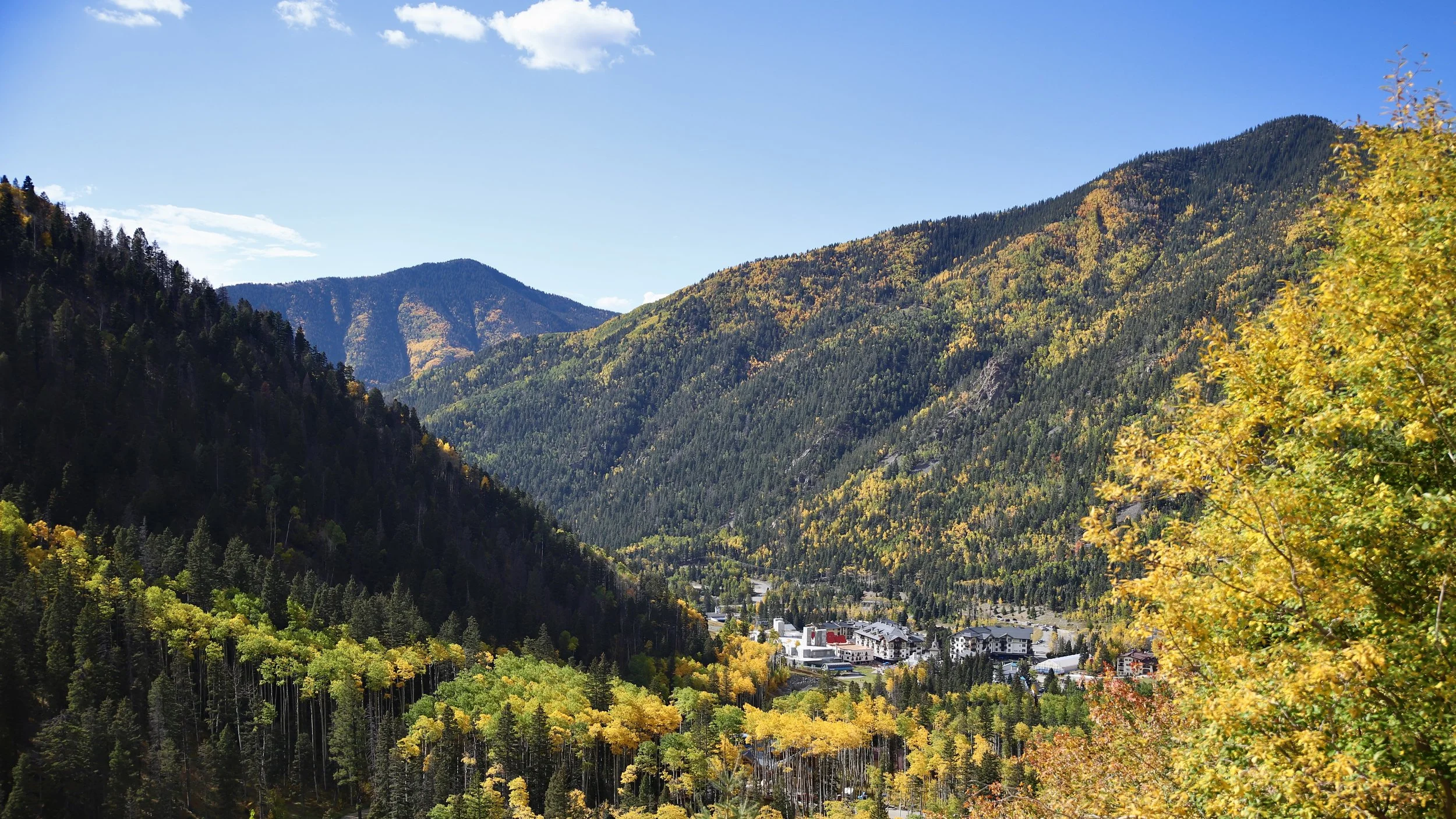 Taos Ski Valley In The Sangre De Cristo Mountains Of New Mexico 
