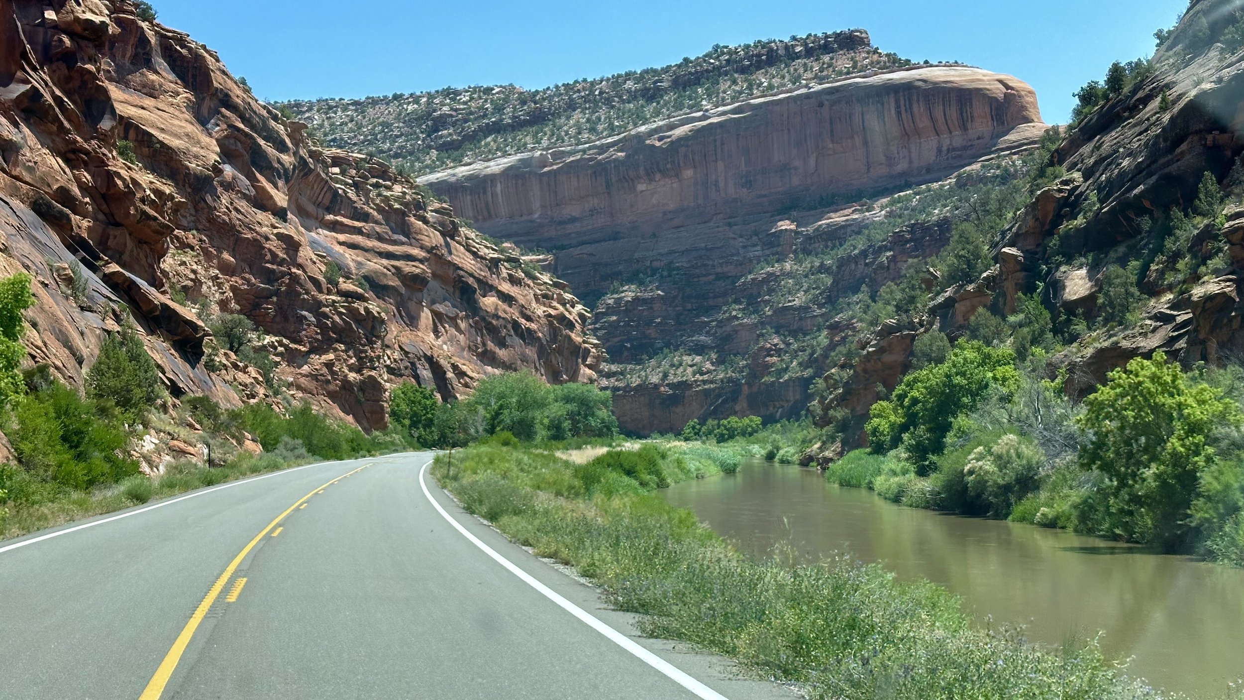 From Placerville in the south to Gateway in the west and up to Whitewater in the north, the 130 mile long Unaweep Tabaguache Scenic Byway is one heck of a road trip. It is a beautiful drive from the San Juan Mountains through canyons while following