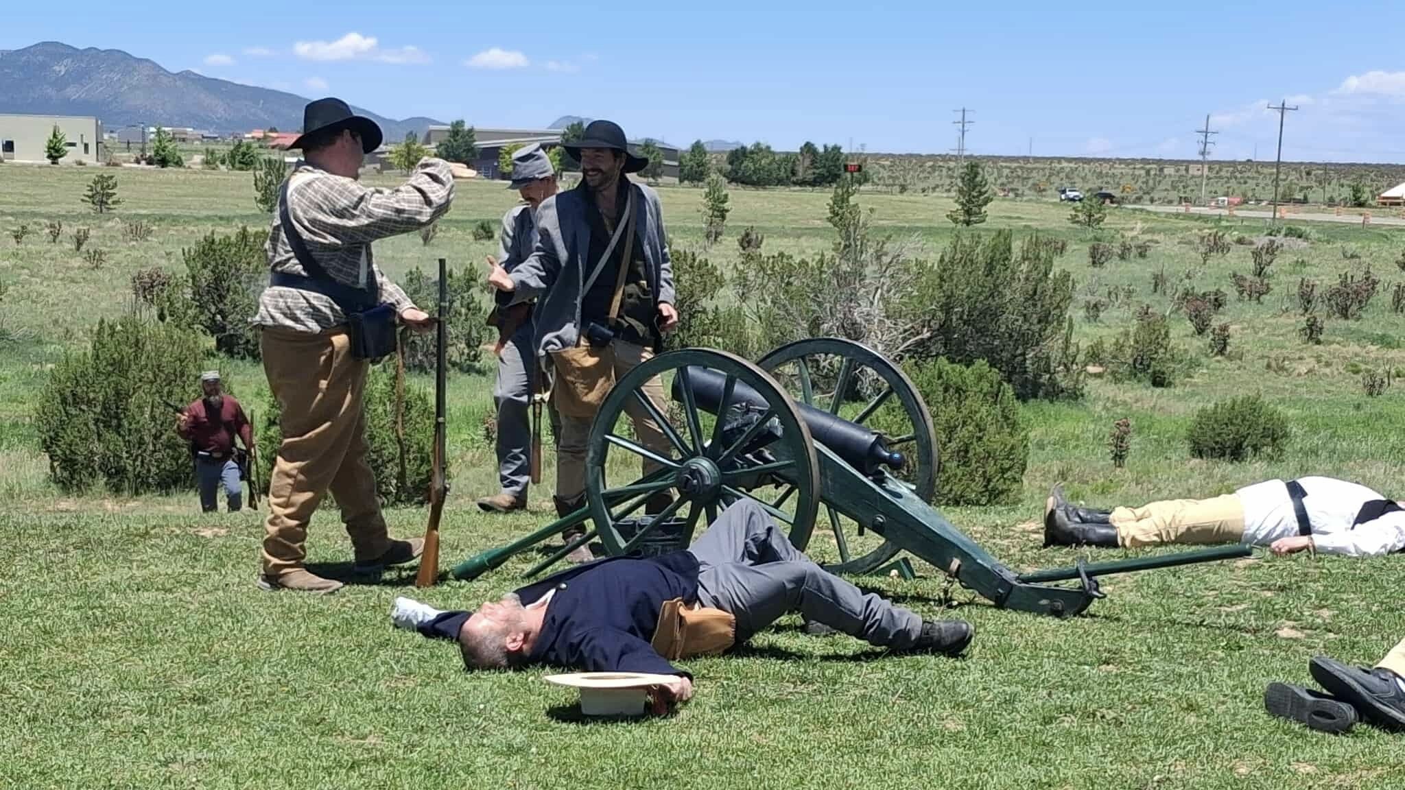 Glorietta Pass Reenactment at Venus Park, Edgewood, NM