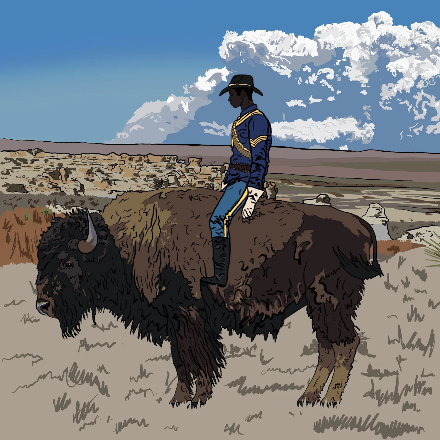 Buffalo Soldiers: The Tenth Cavalry, Ready & Forward