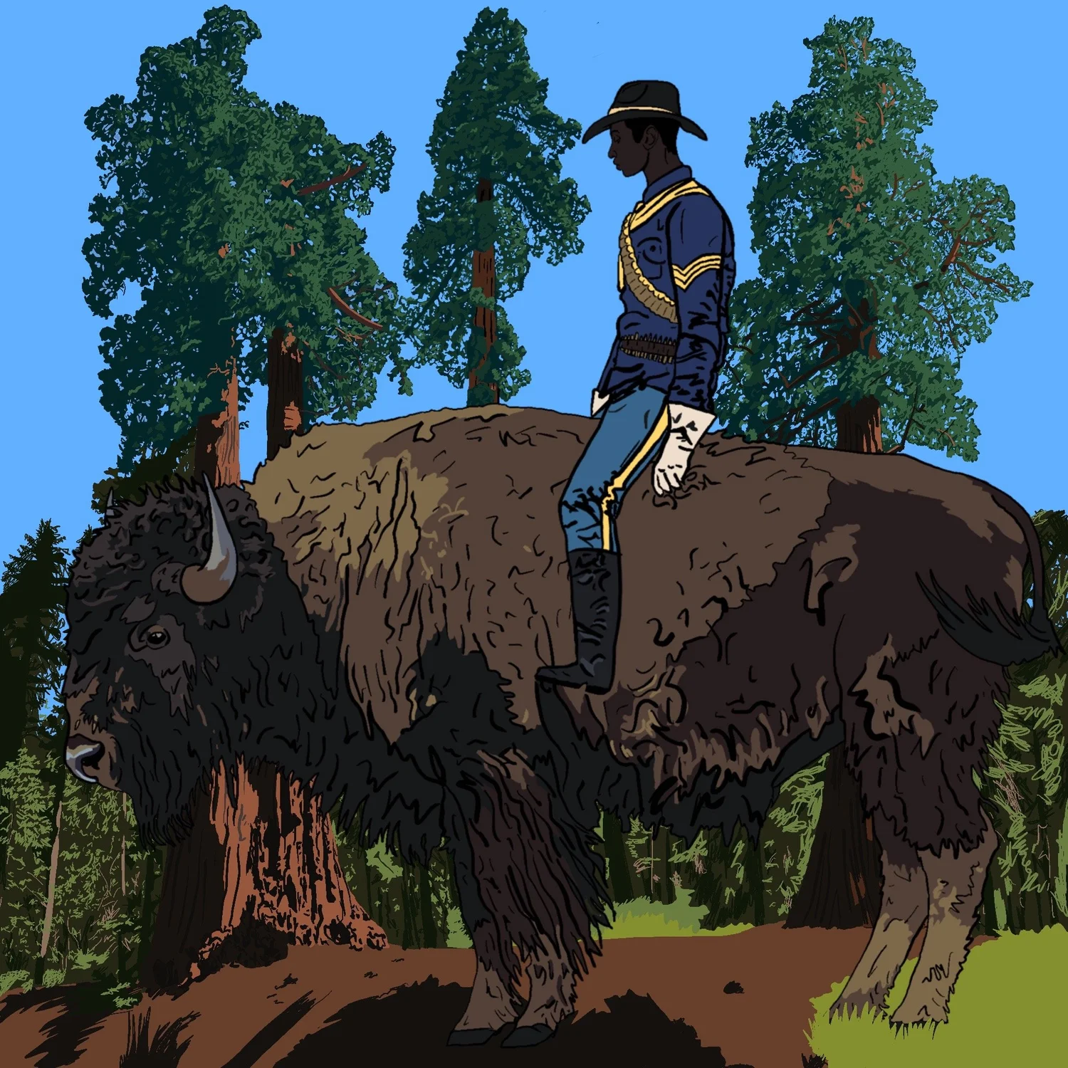 Buffalo Soldiers: Cavalryman's Paradise