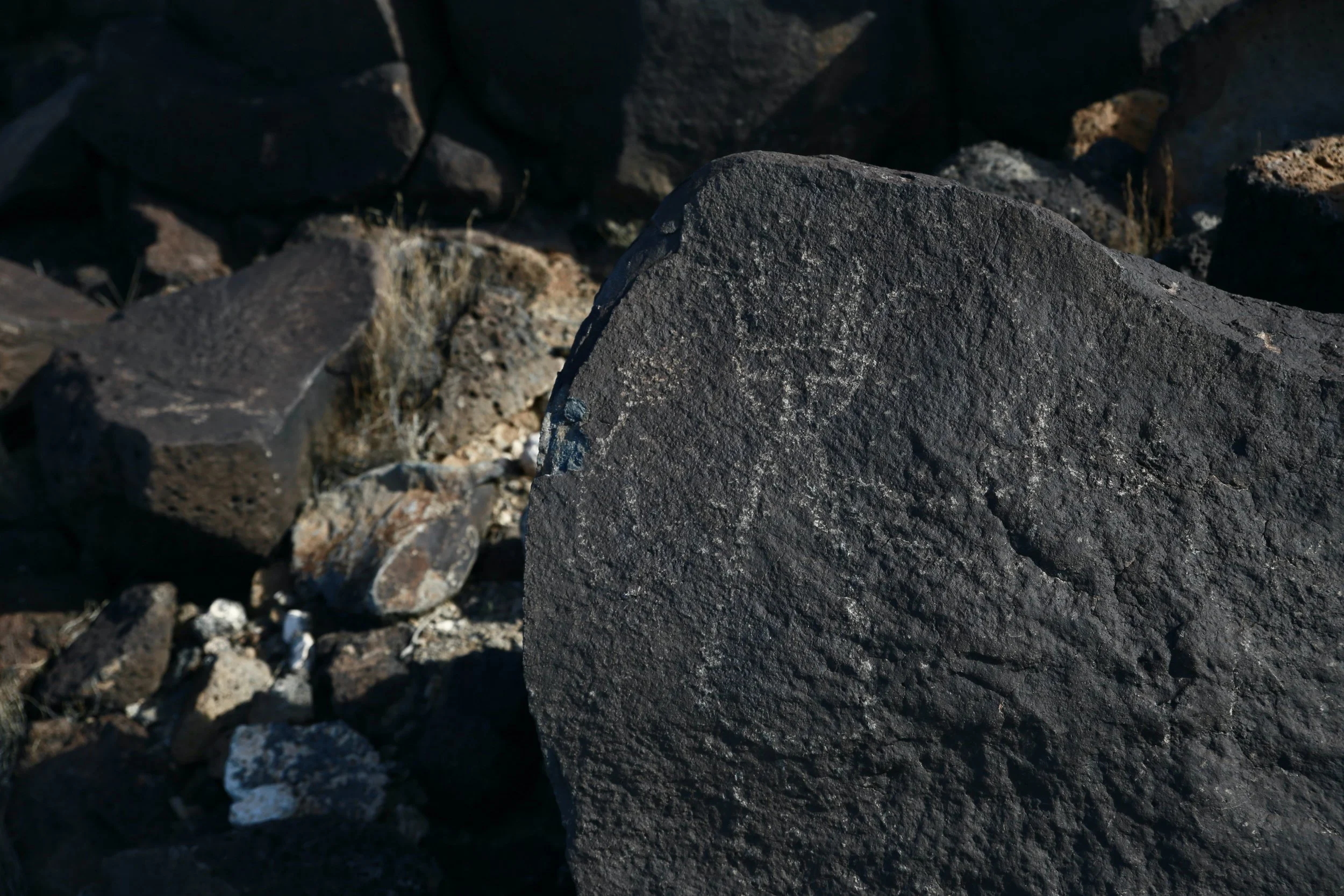 Kachina Petroglyph at Petroglyph National Monument
