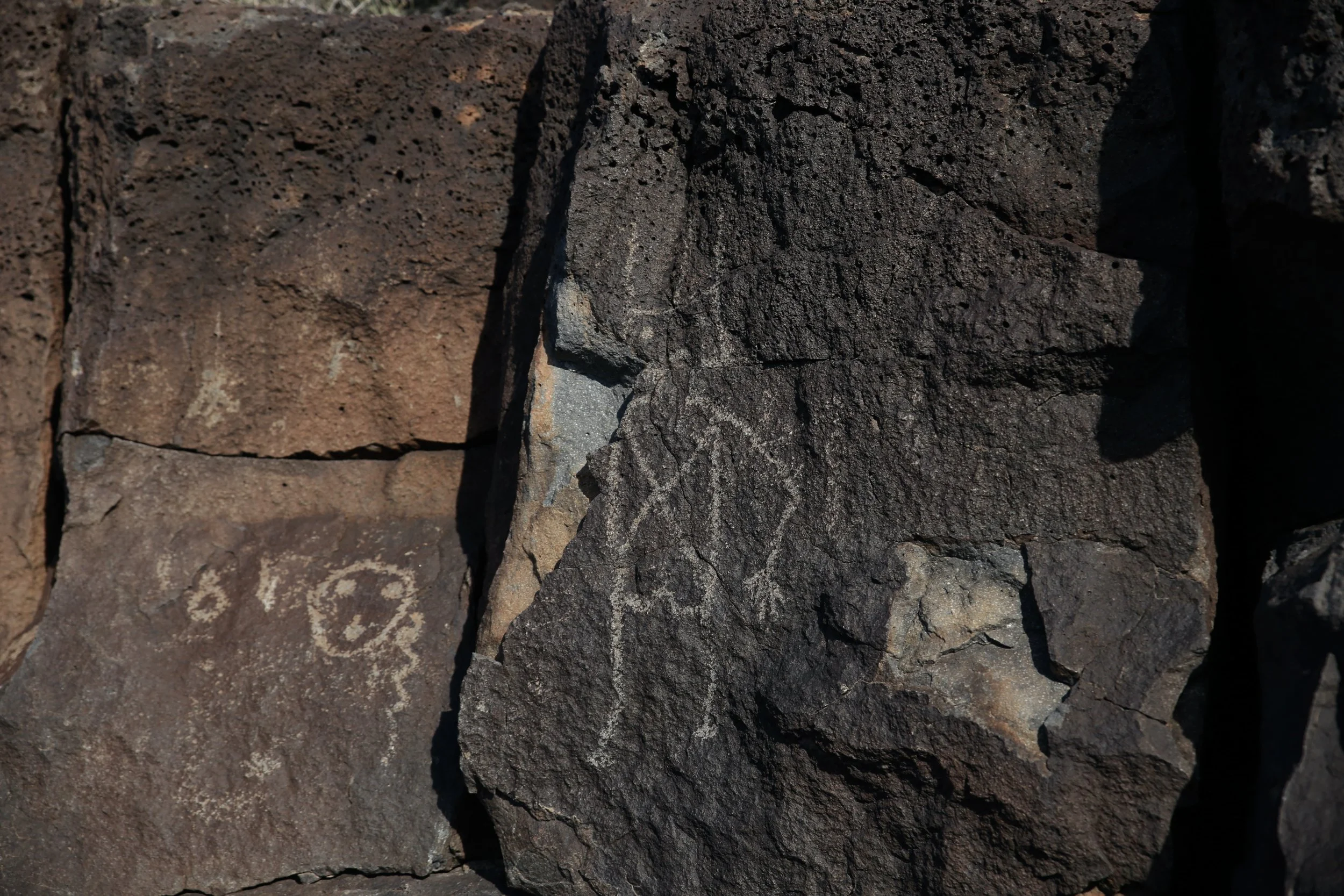 Kachina Petroglyph at Petroglyph National Monument