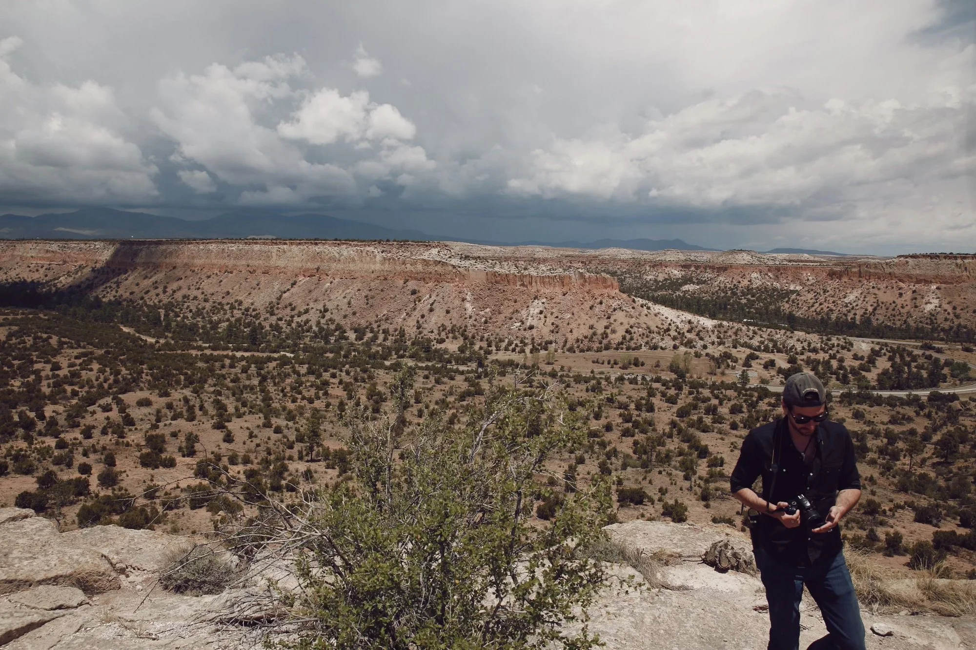 Myself & the Jemez from Tsankawi