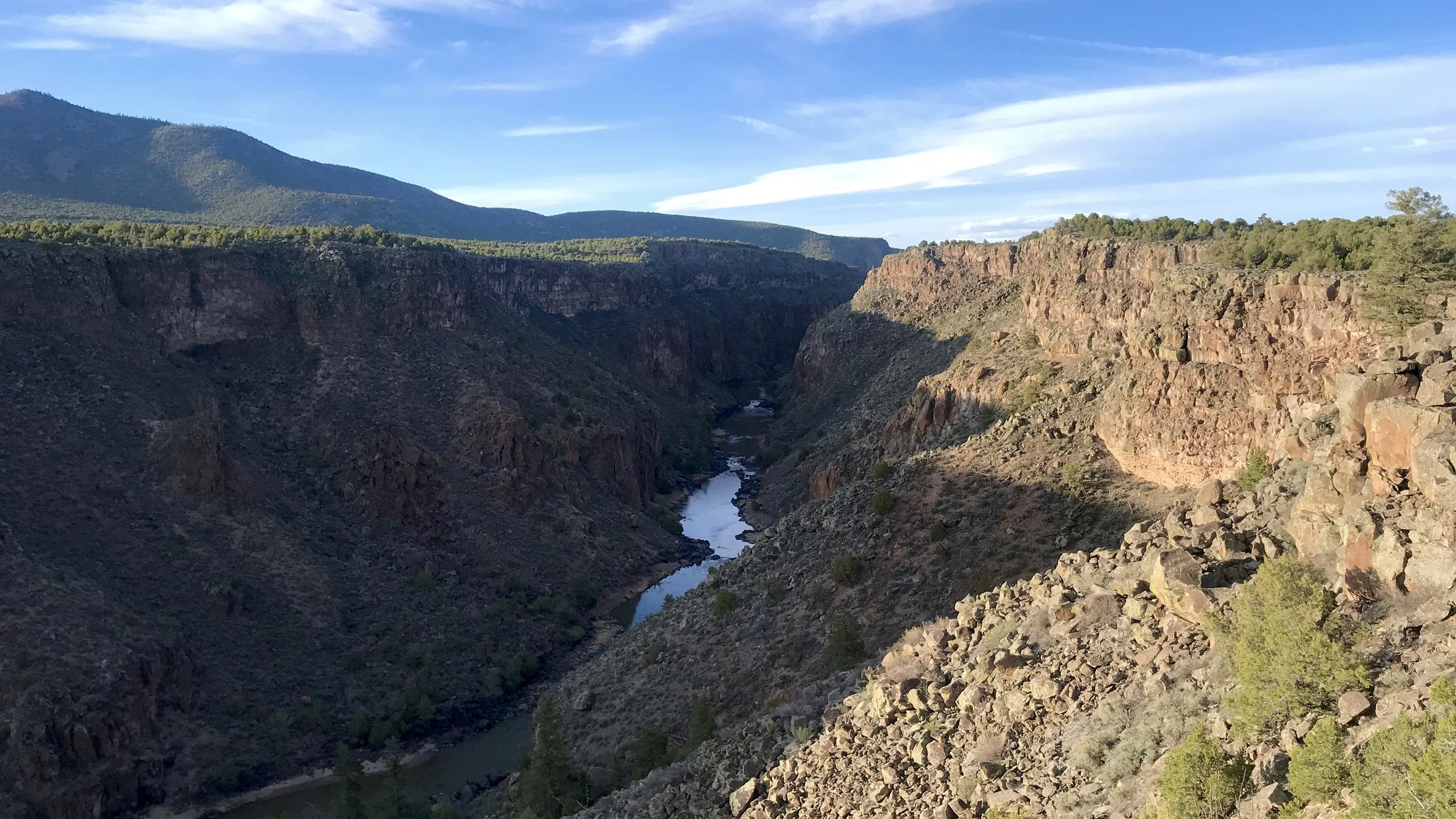 Rio Grande River at La Junta Campground