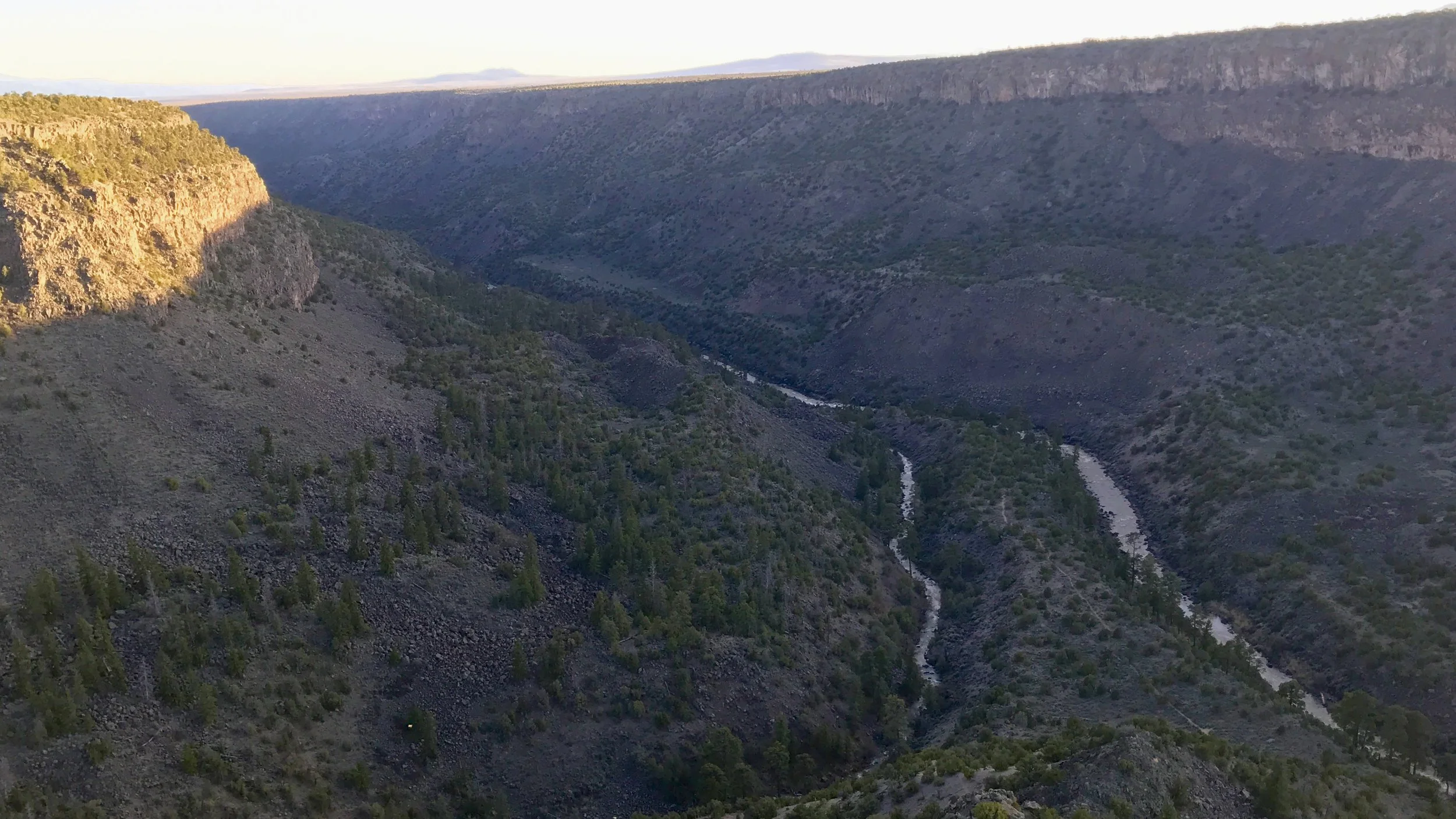 Rio Grande River at La Junta Campground