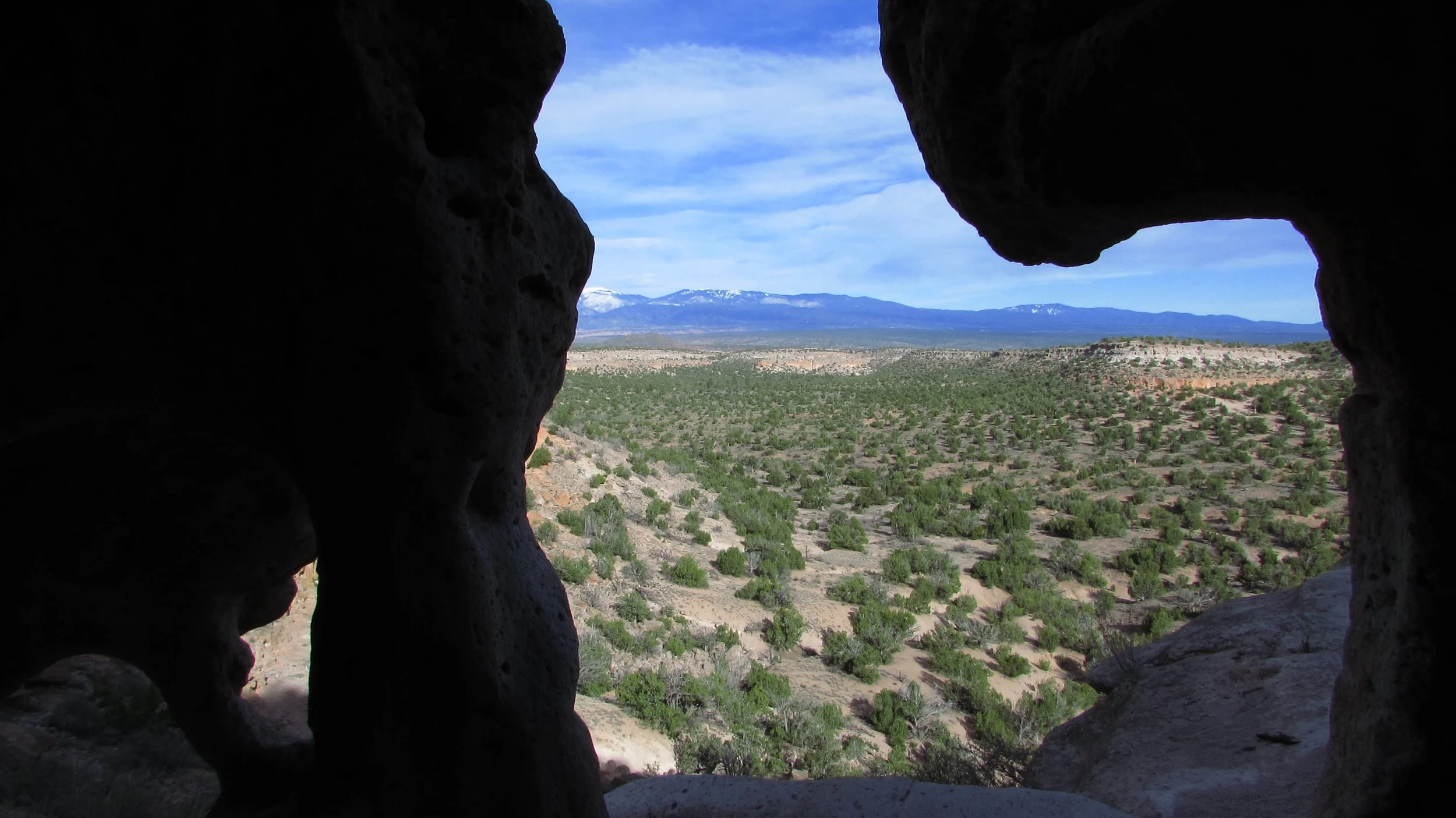 Cavates at Tsankawi in Bandelier National Monument