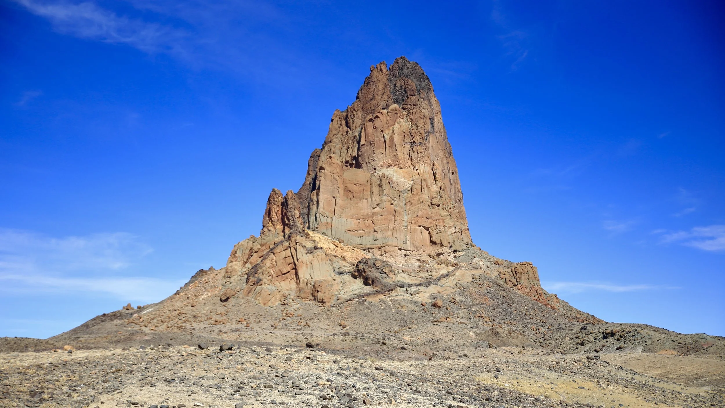 Agathla Peak in the Navajo Nation Near Kayenta