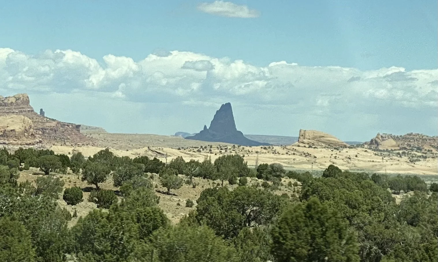 Agathla Peak in the Navajo Nation Near Kayenta