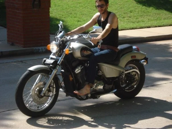 Stella, Thomas Wayne Riley's First Motorcycle