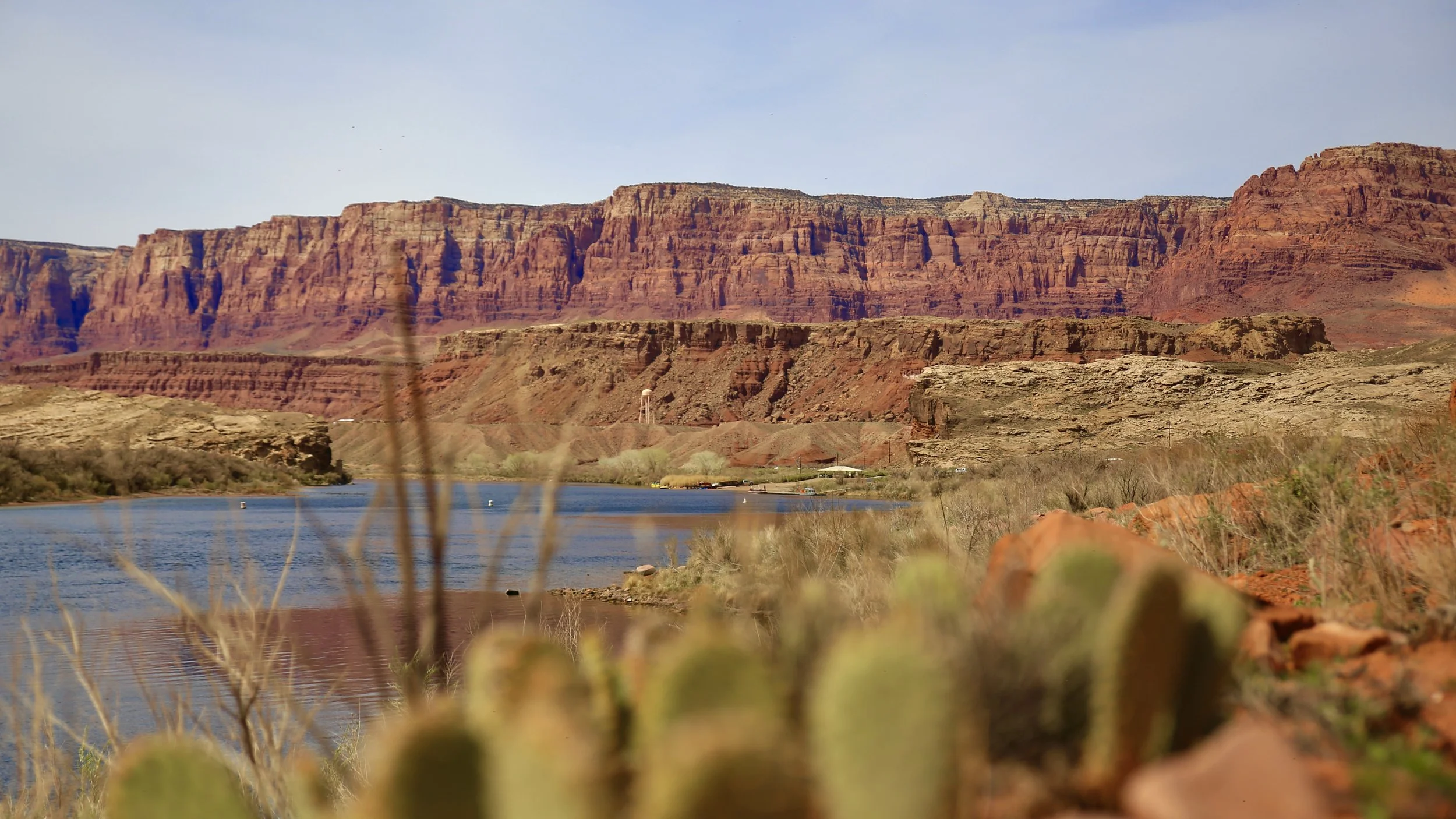 Colorado River at Lee's Ferry in Arizona