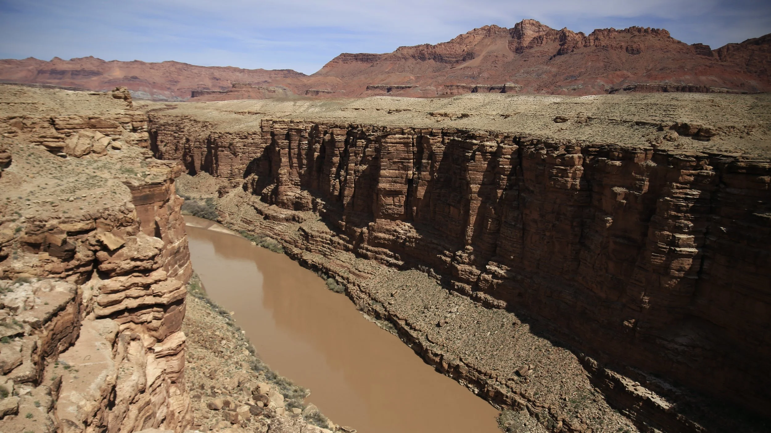 Colorado River at Navajo Bridge in Arizona