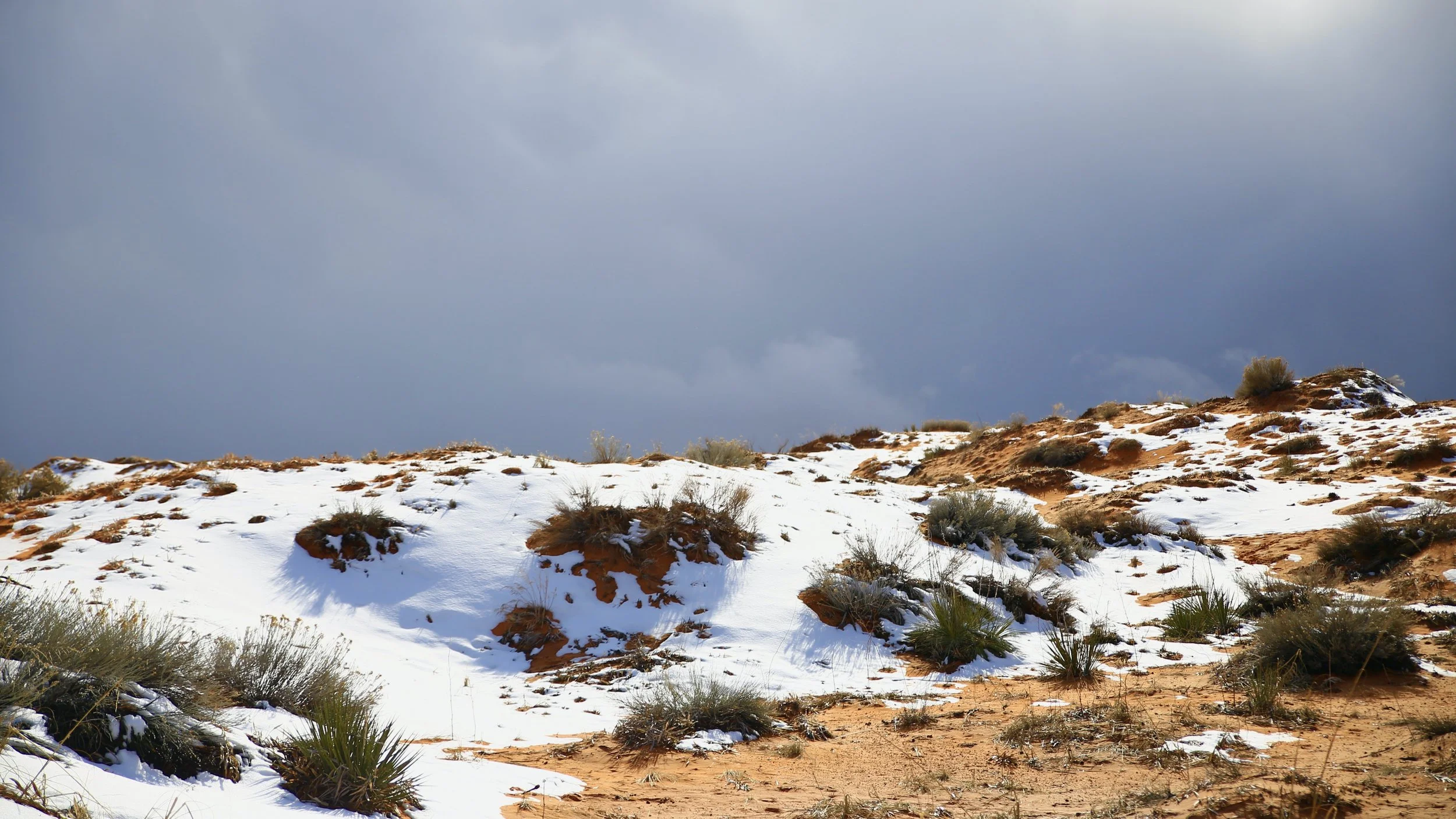 Coral Pink Sand Dunes and the Hurricane Cliffs of Utah